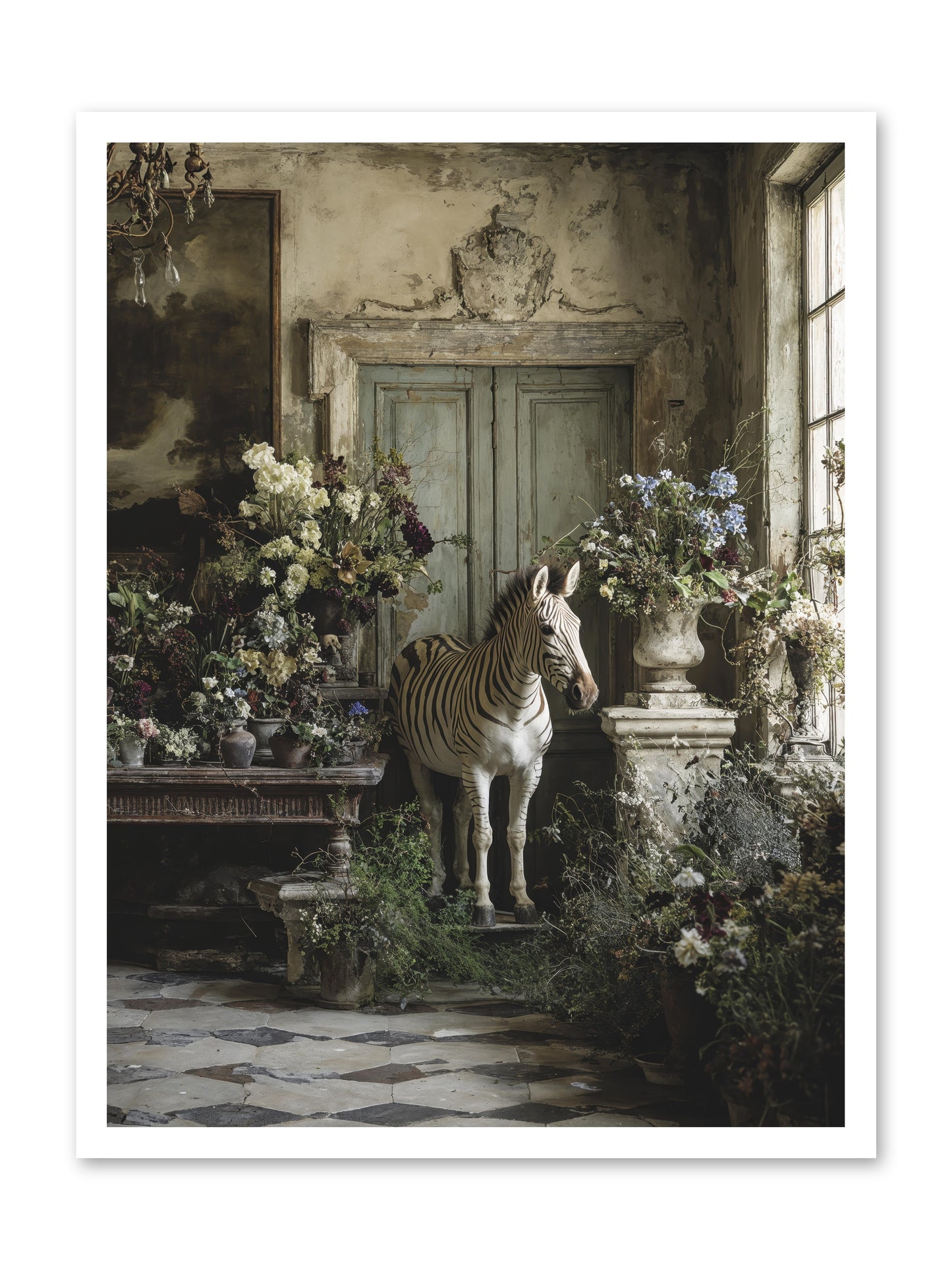 Private Eden -- Loose Canvas Print 24x32