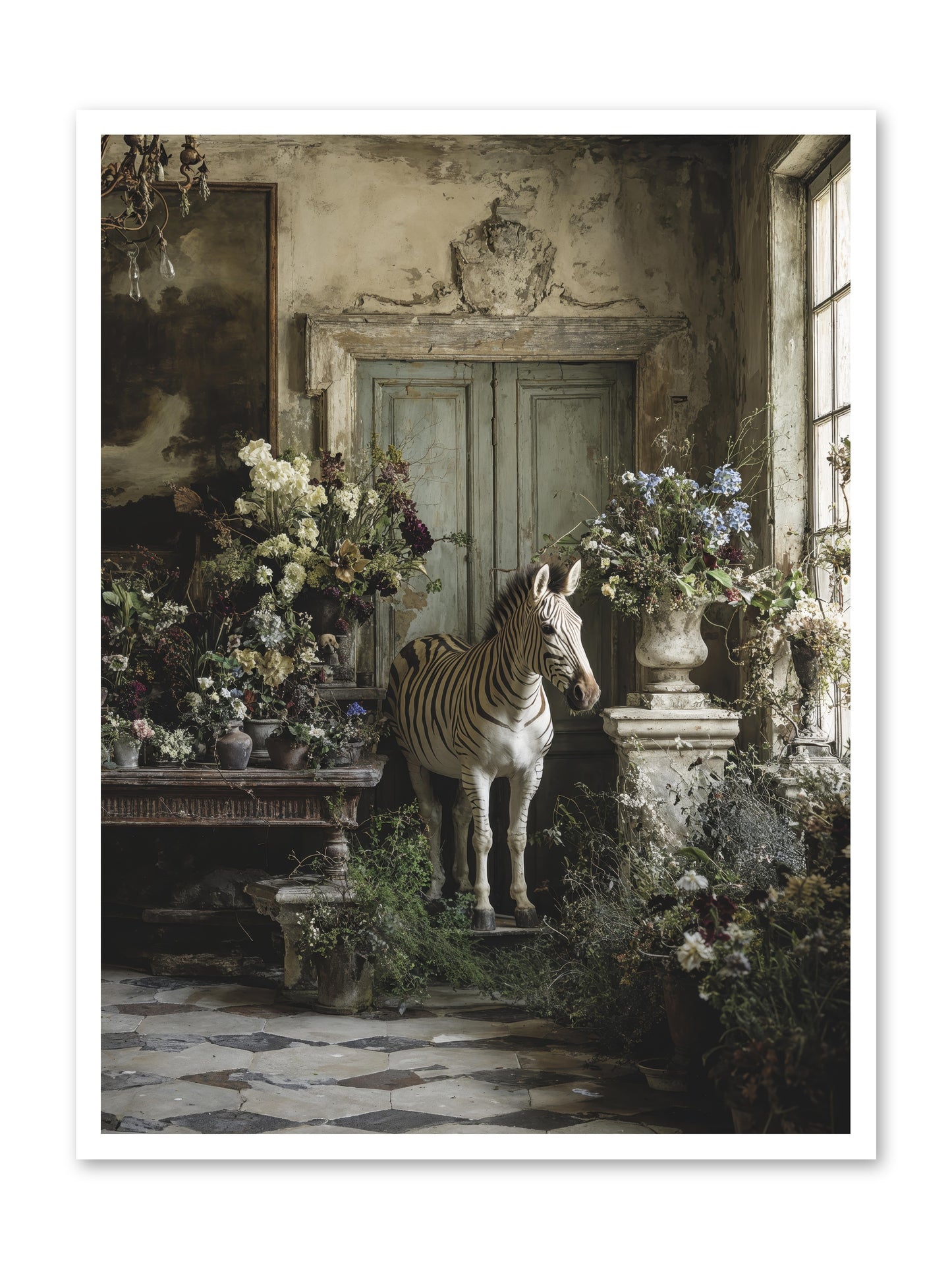 Private Eden -- Loose Canvas Print 30x40