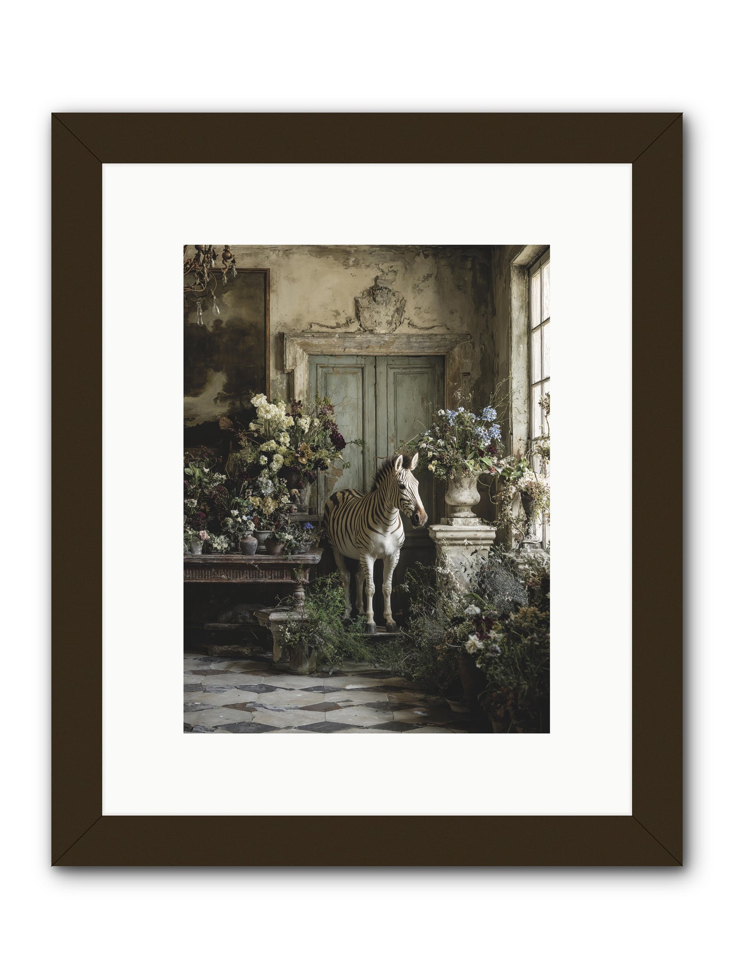 Private Eden -- Framed Print - Black 9x12