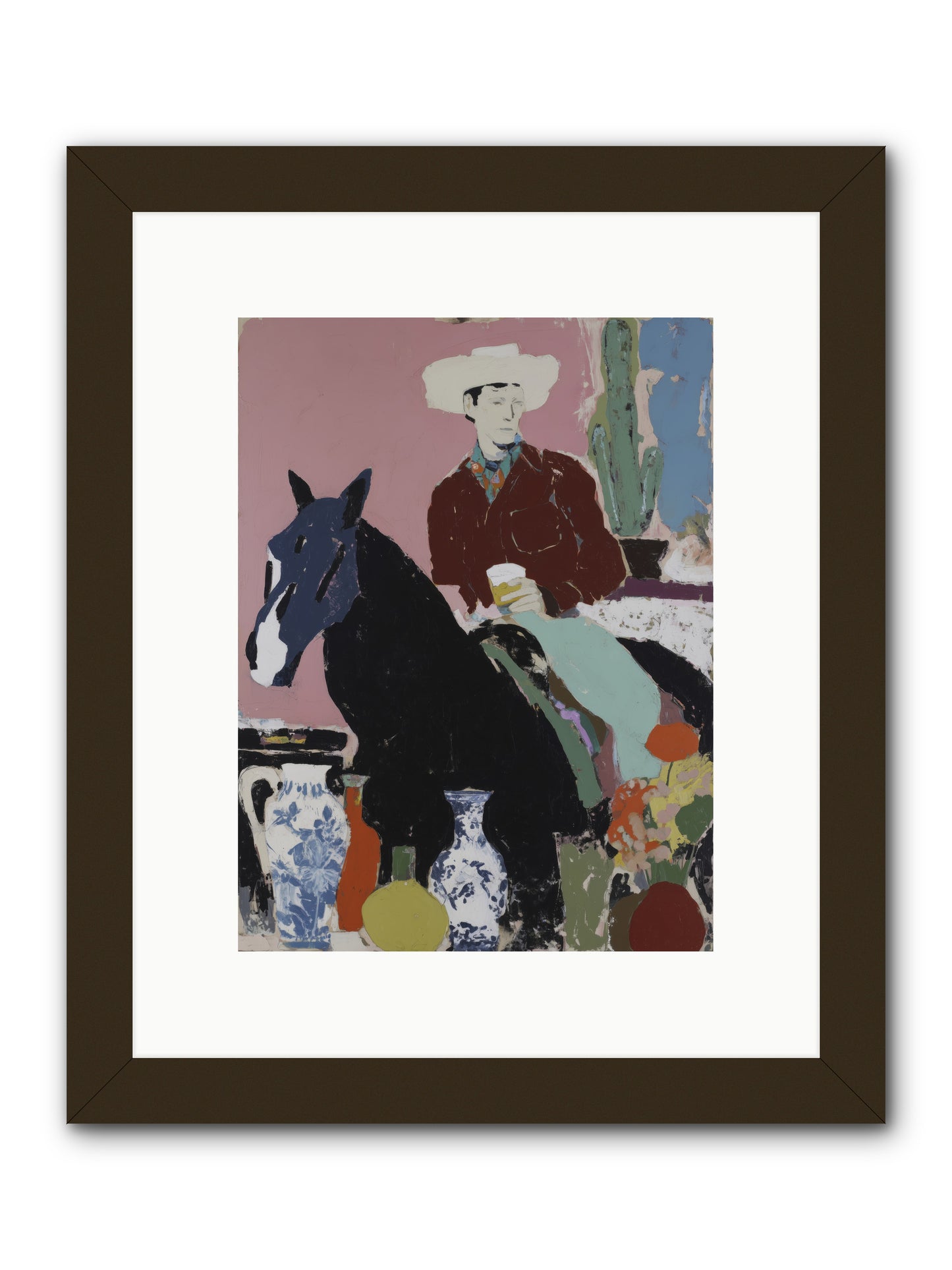 Prophecy In Progress -- Framed Print - Black 9x12