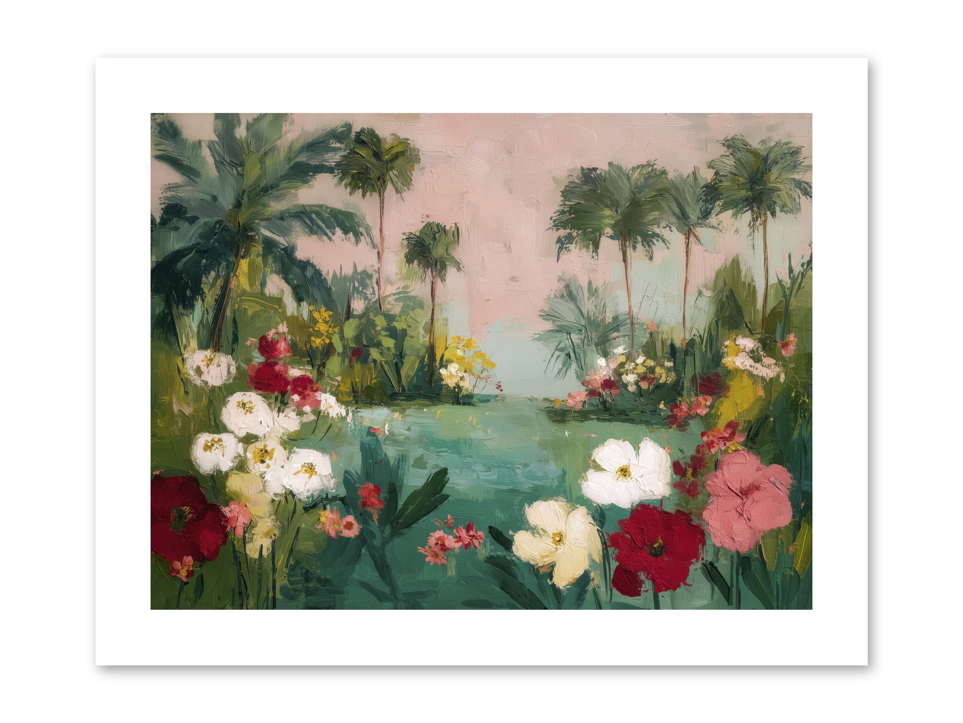 Provençal Paradise -- Paper Print 12x9