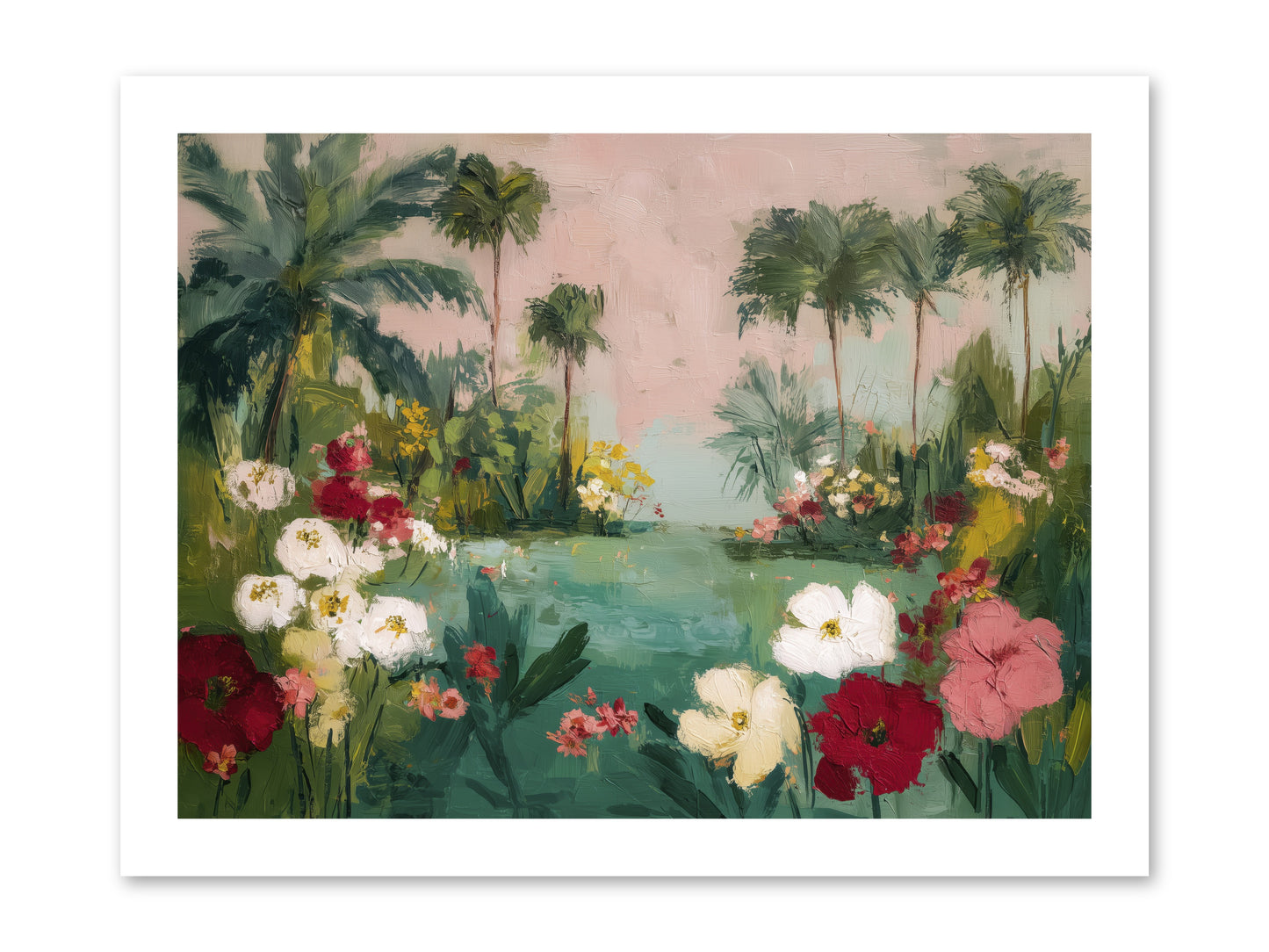 Provençal Paradise -- Loose Canvas Print 16x12