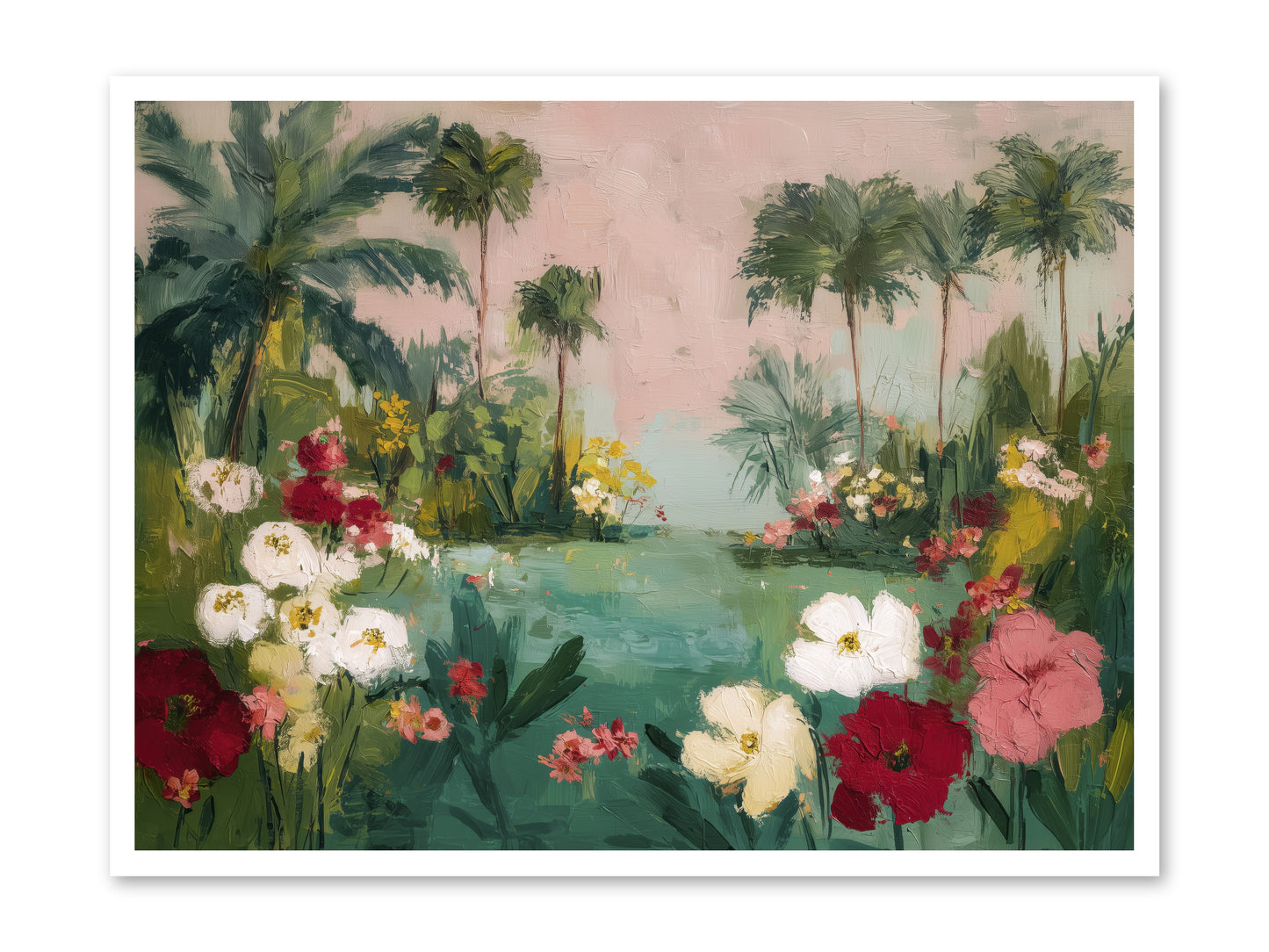 Provençal Paradise -- Paper Print 40x30