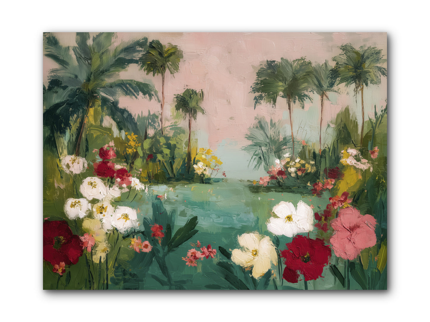 Provençal Paradise -- Wrapped Canvas 12x9