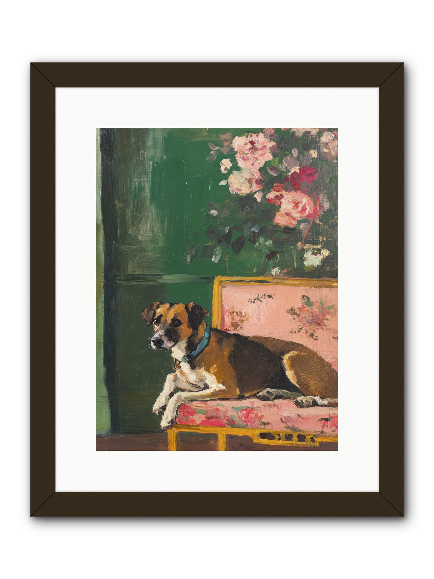 Puddingpaws -- Framed Print - Black 12x16