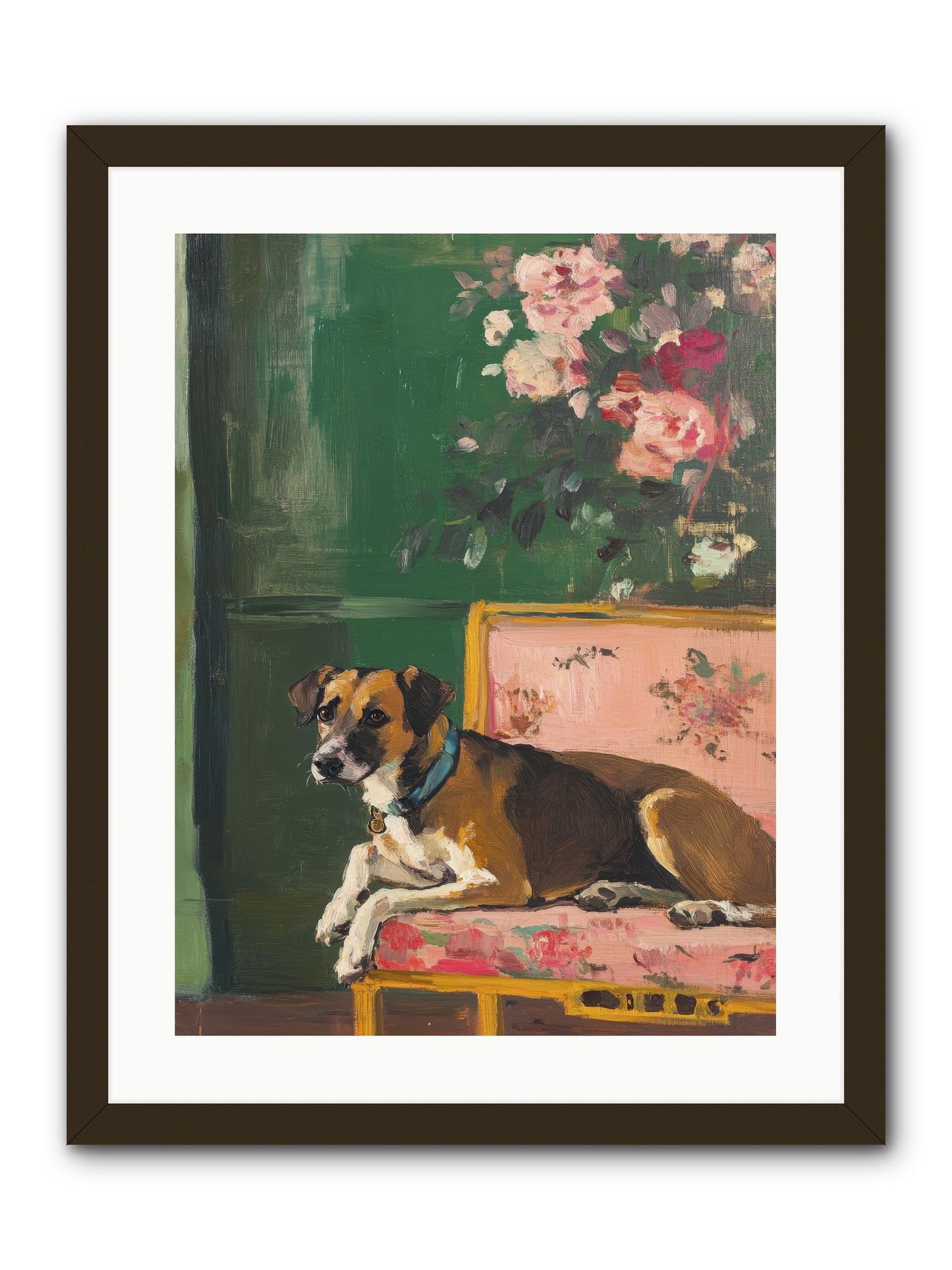 Puddingpaws -- Framed Print - Black 18x24