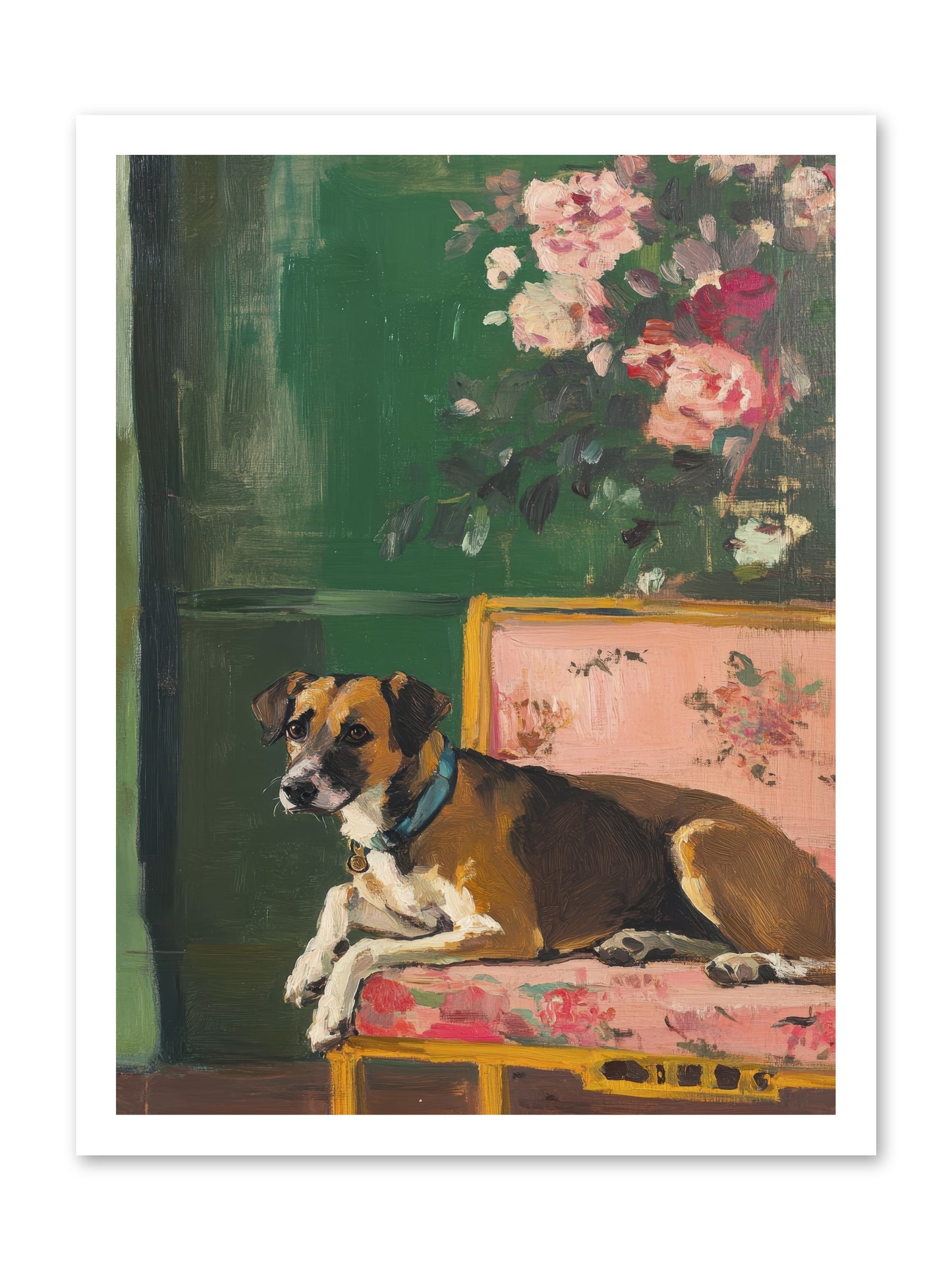 Puddingpaws -- Loose Canvas Print 18x24
