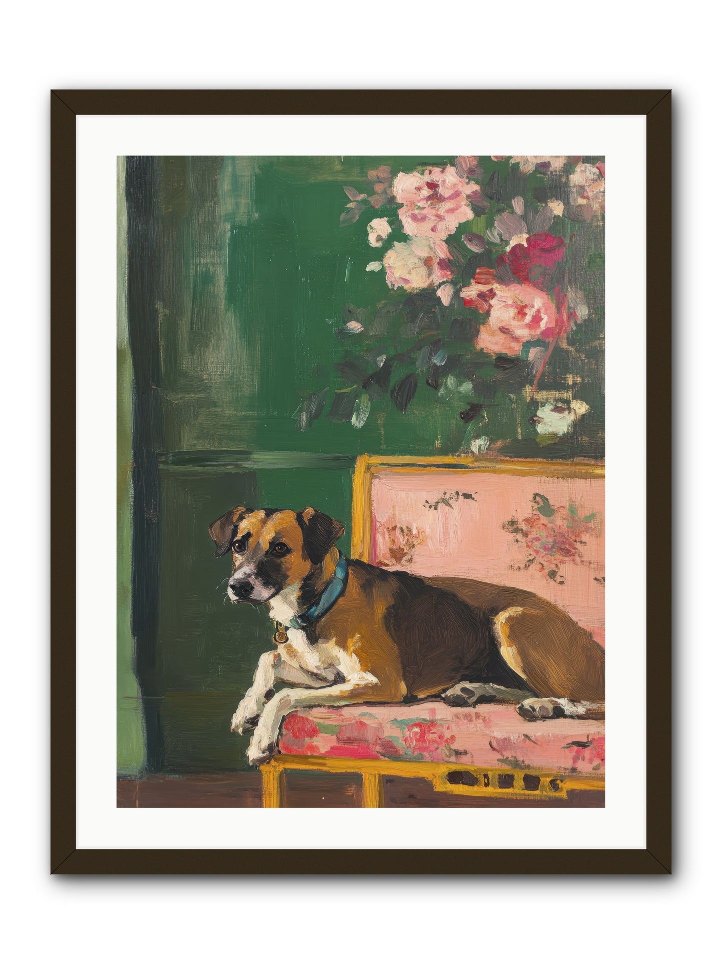 Puddingpaws -- Framed Print - Black 24x32