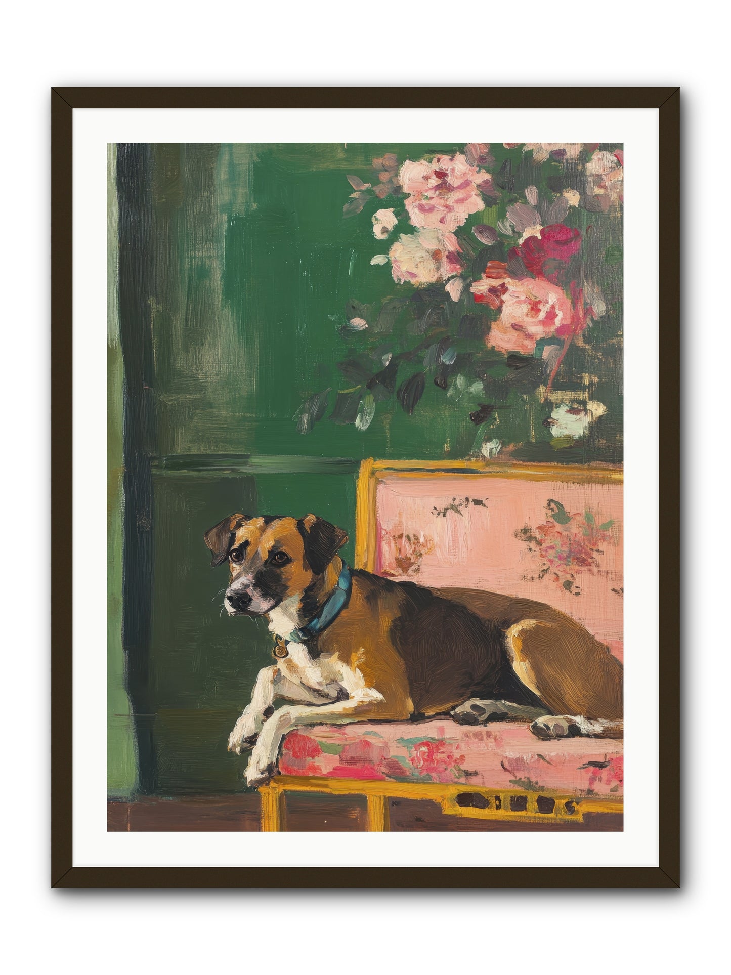 Puddingpaws -- Framed Print - Black 30x40