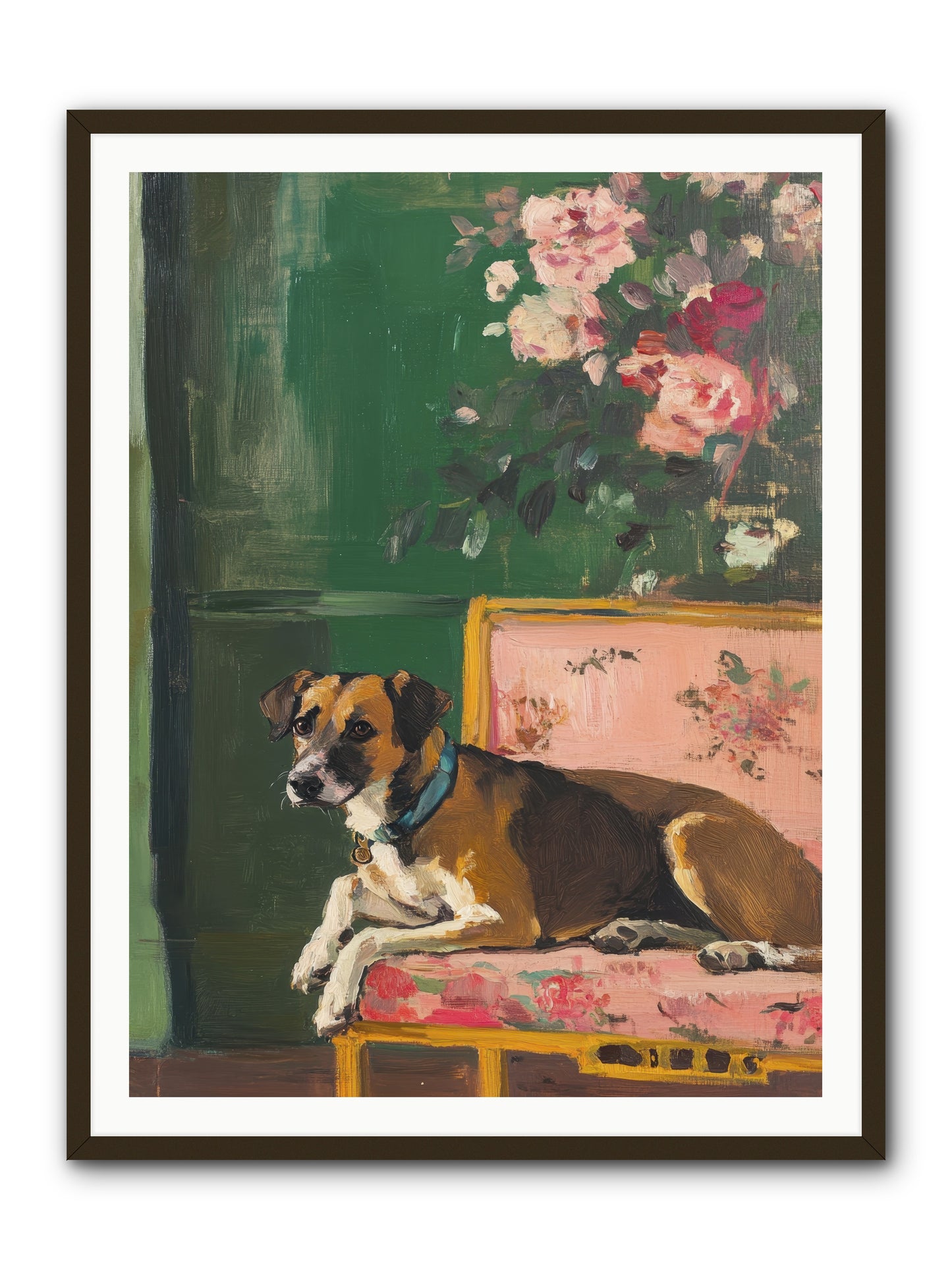 Puddingpaws -- Framed Print - Black 36x48