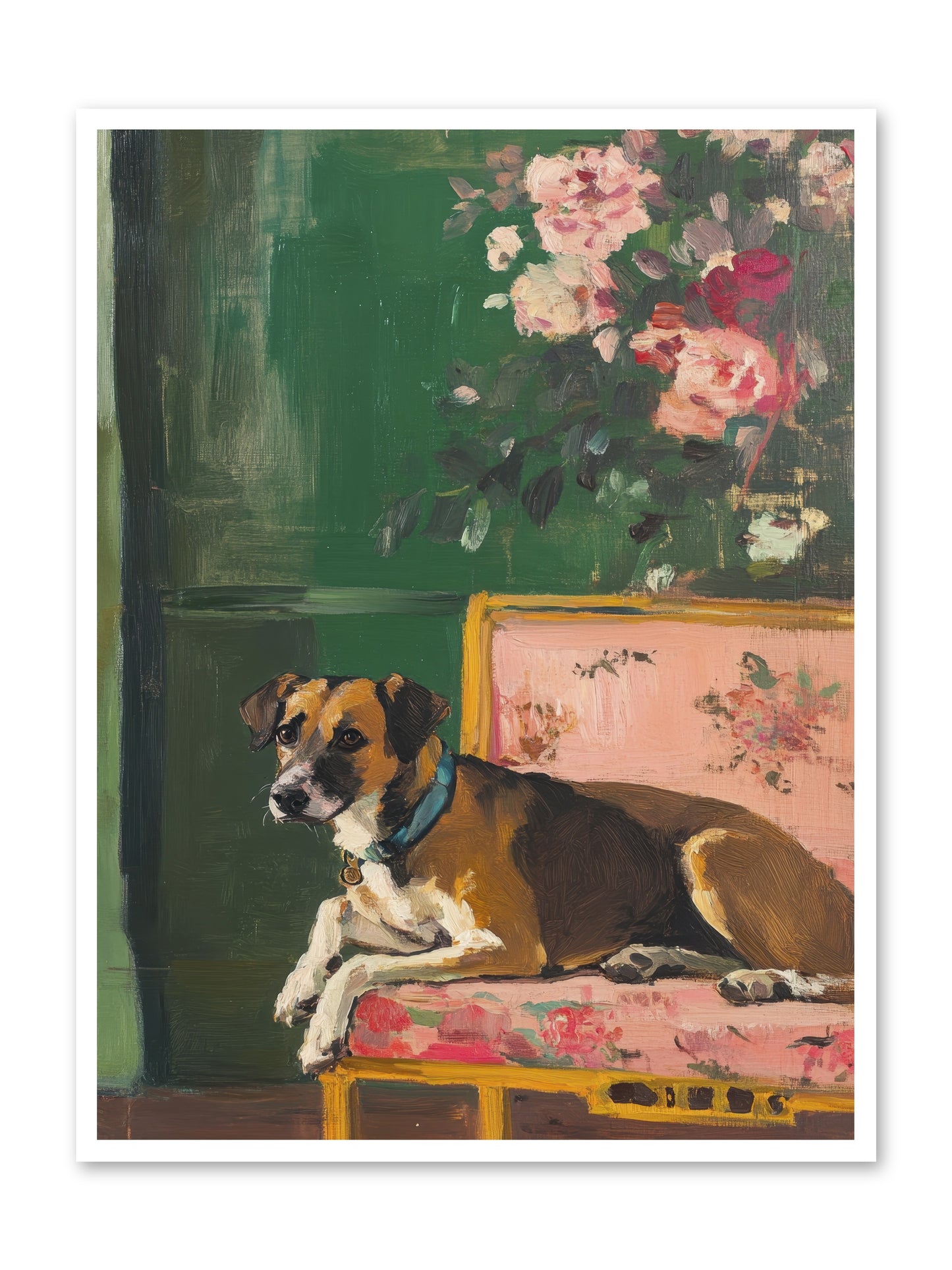 Puddingpaws -- Loose Canvas Print 36x48