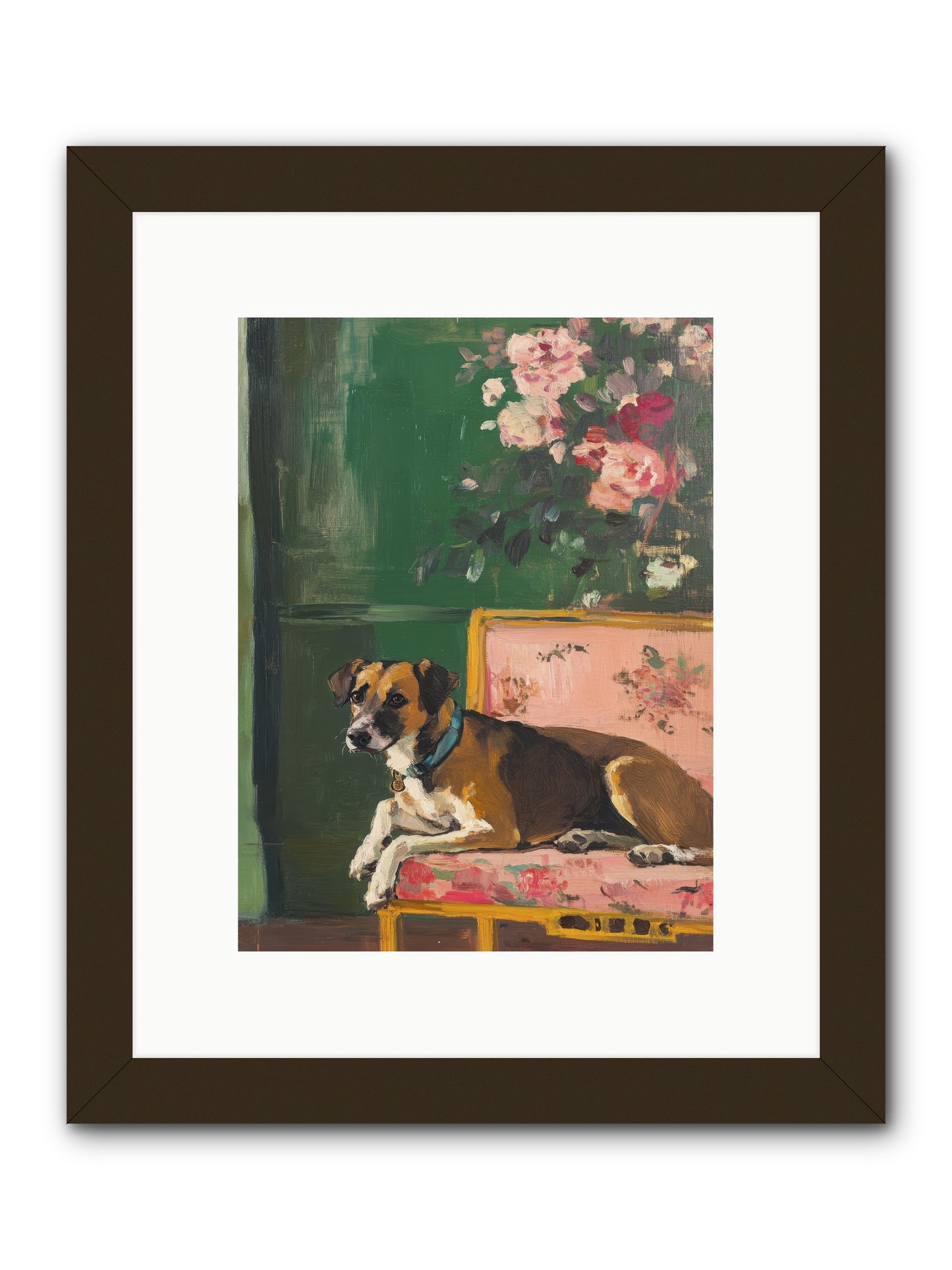 Puddingpaws -- Framed Print - Black 9x12