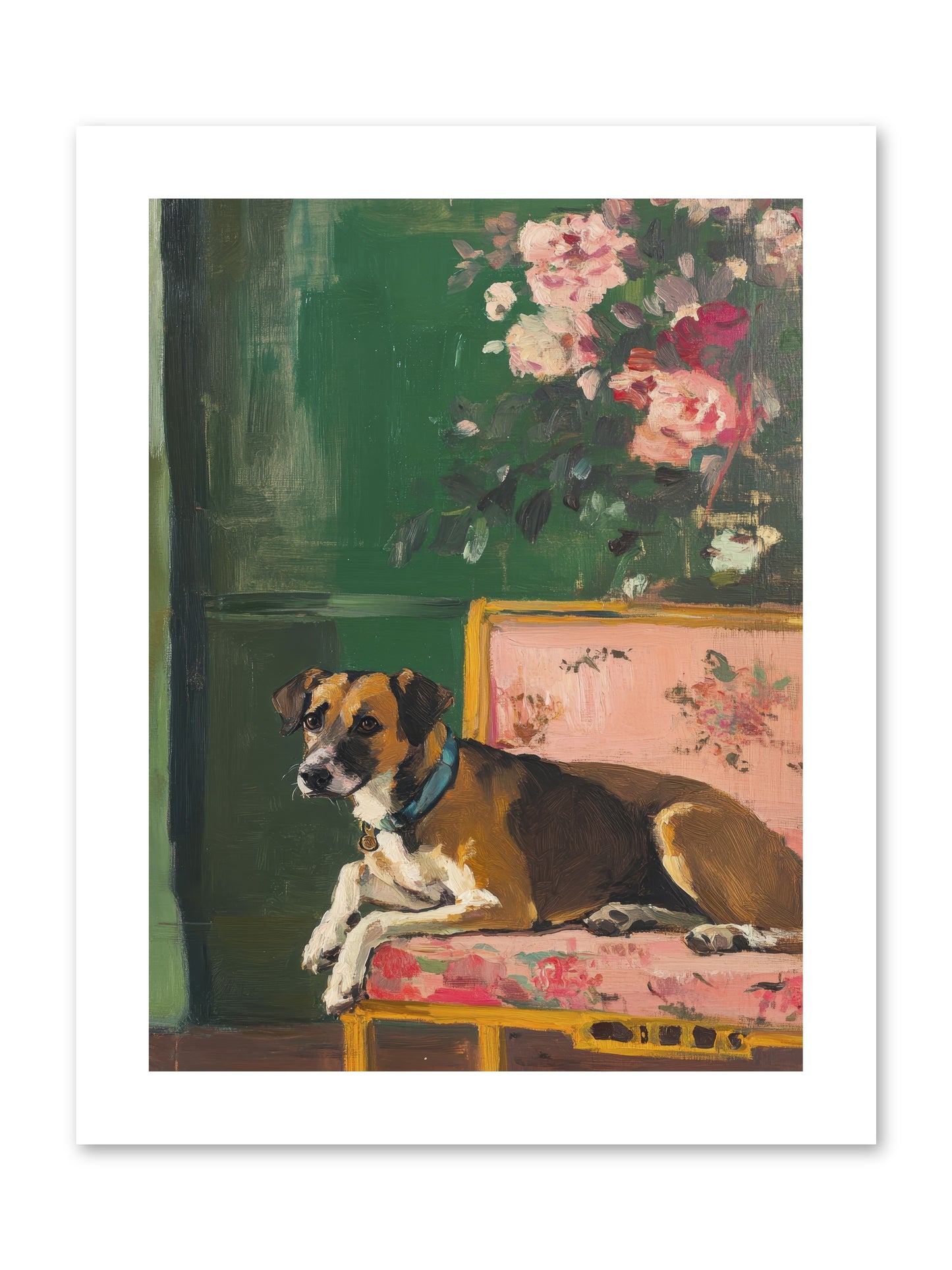 Puddingpaws -- Loose Canvas Print 9x12