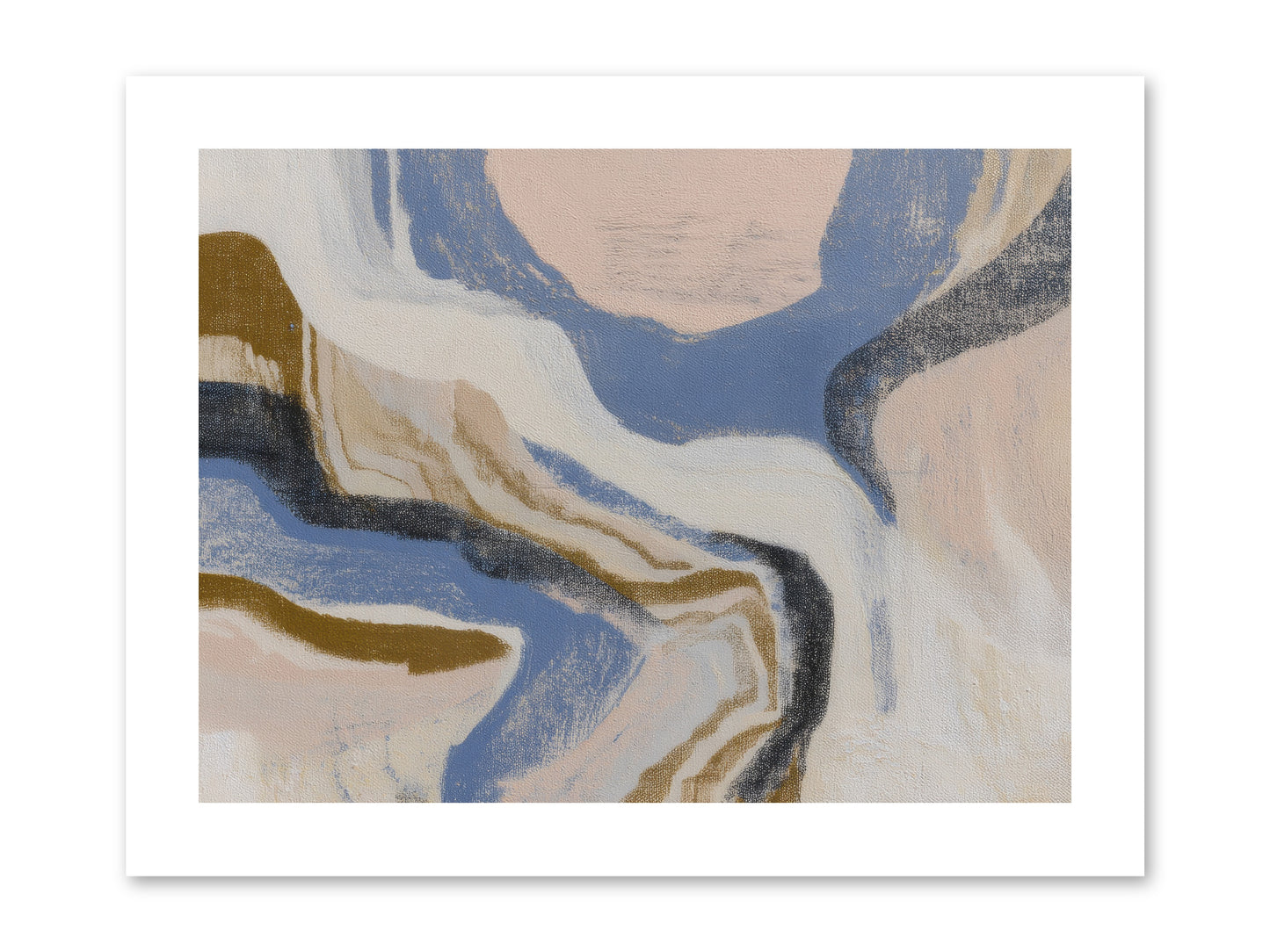 Pulse Ridge No.1 -- Paper Print 12x9