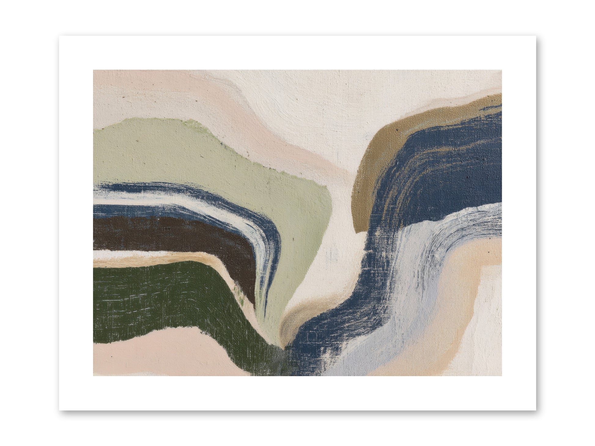 Pulse Ridge No.2 -- Paper Print 12x9