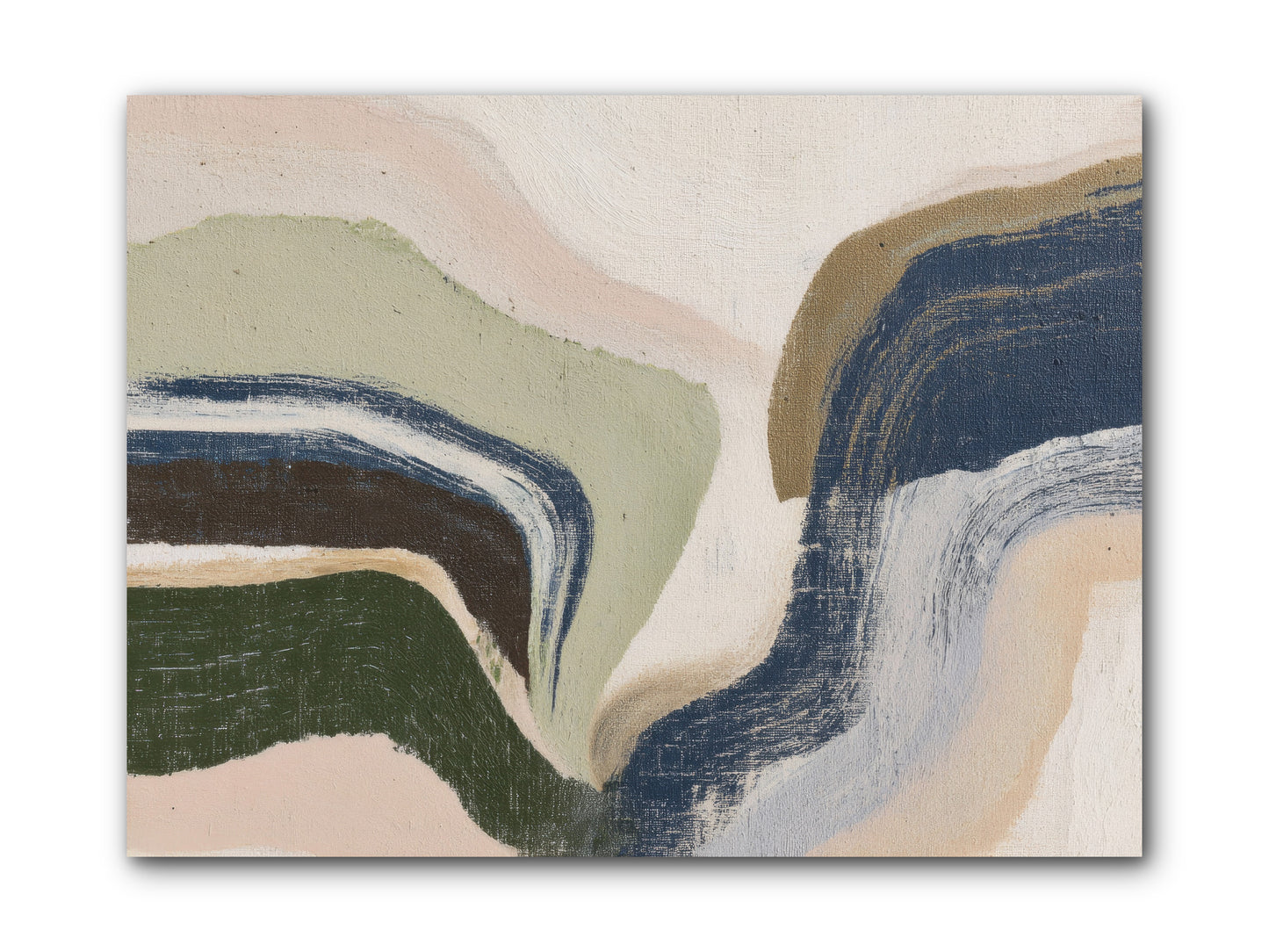 Pulse Ridge No.2 -- Wrapped Canvas 12x9
