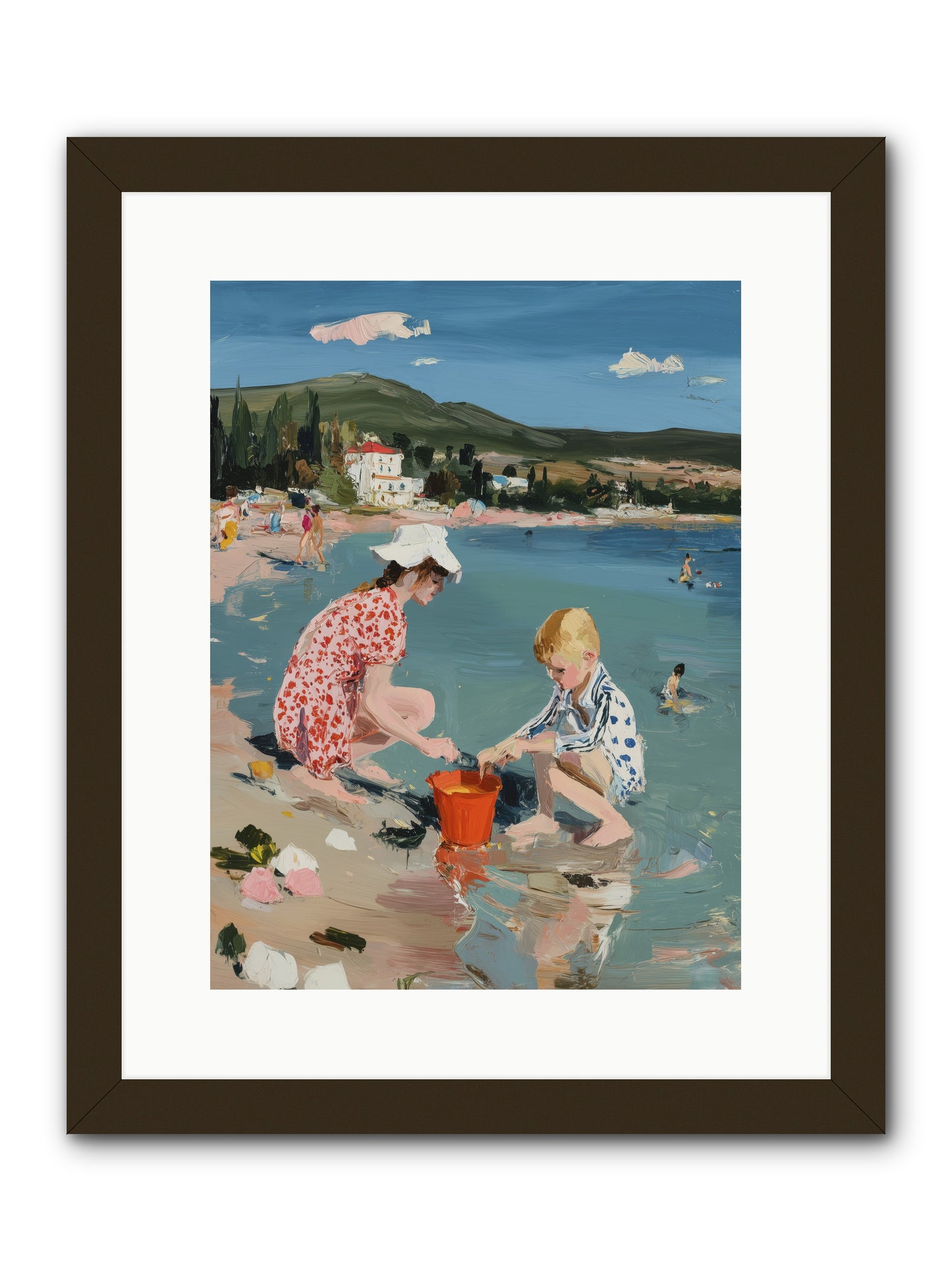 Pure Bliss -- Framed Print - Black 12x16