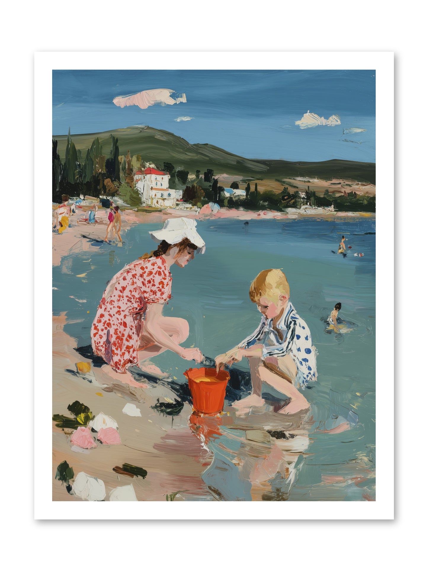 Pure Bliss -- Loose Canvas Print 18x24