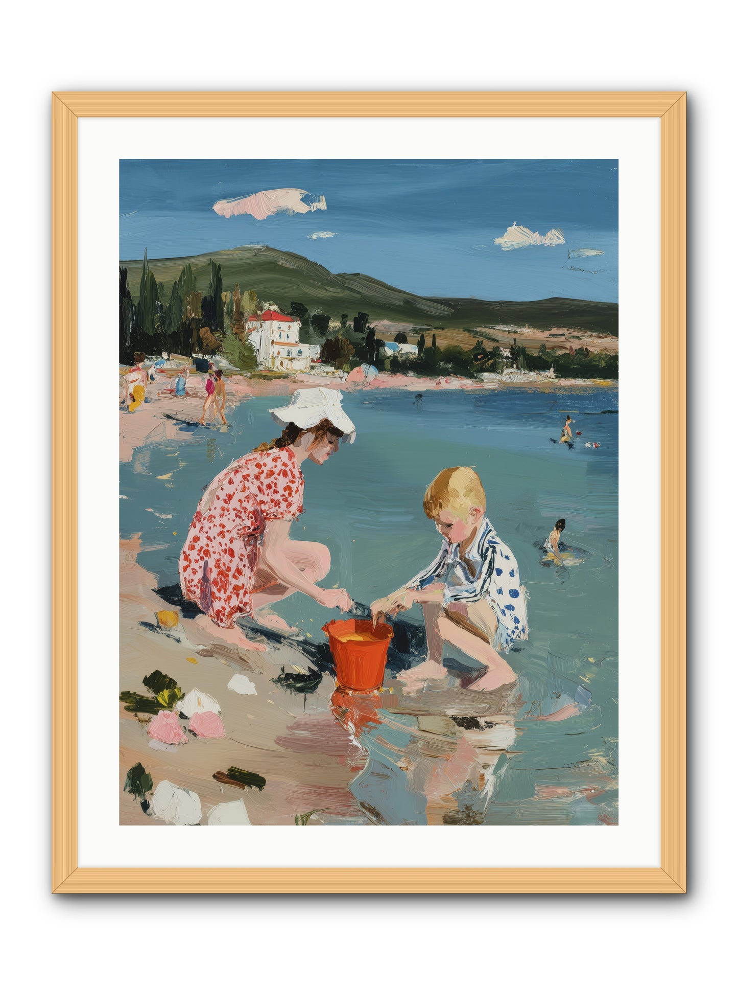 Pure Bliss -- Framed Print - Natural 24x32
