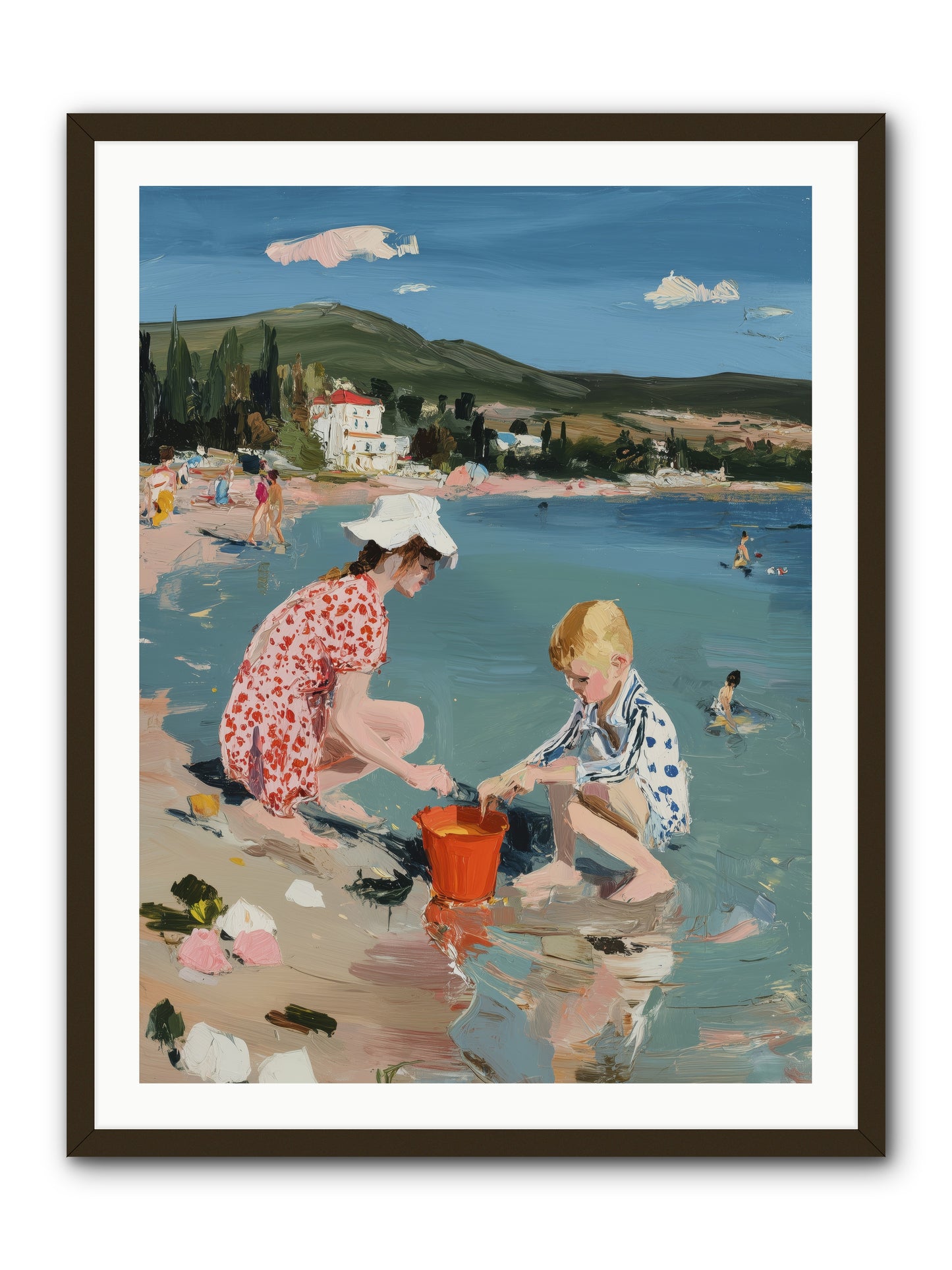 Pure Bliss -- Framed Print - Black 30x40