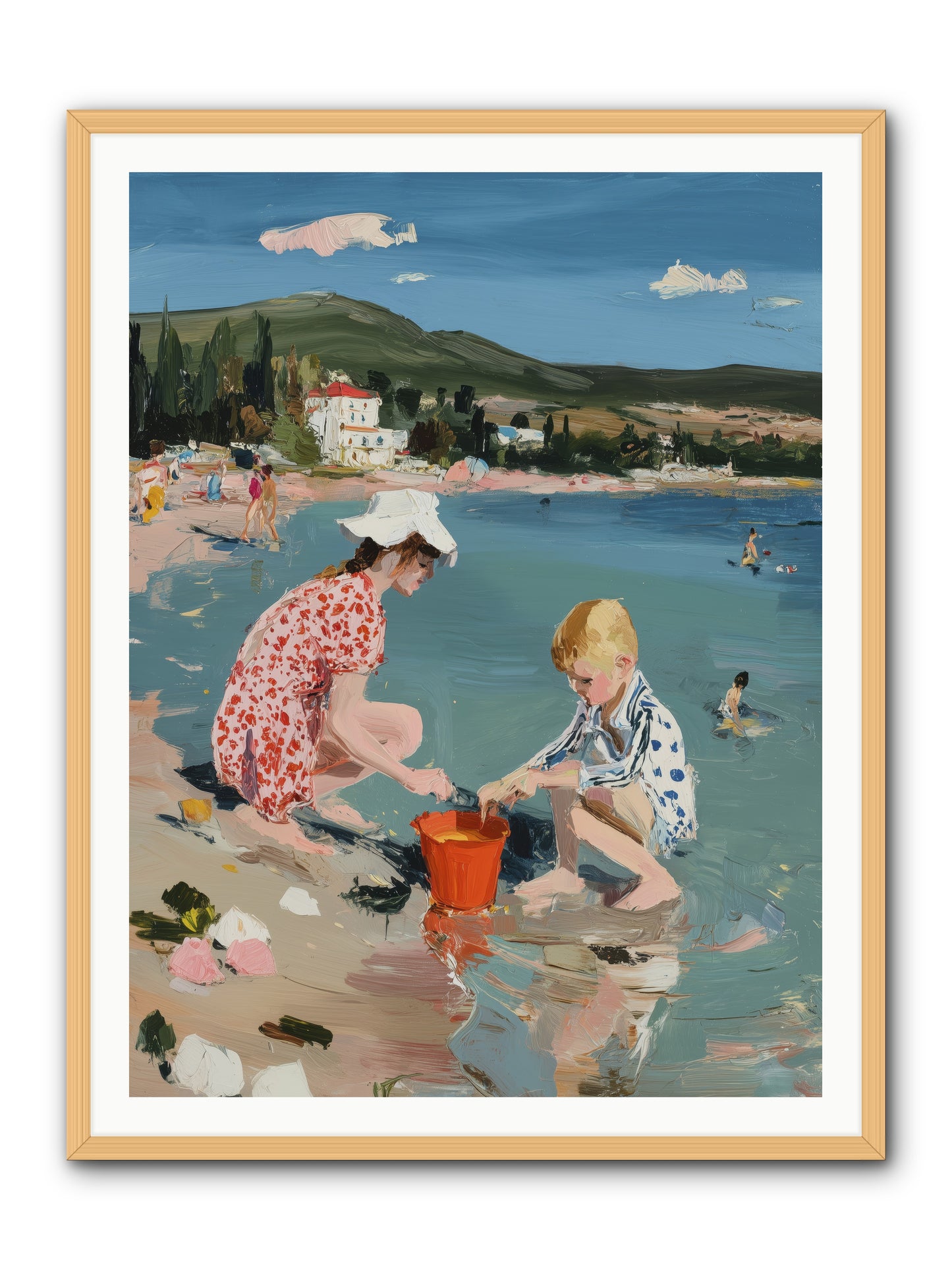 Pure Bliss -- Framed Print - Natural 36x48