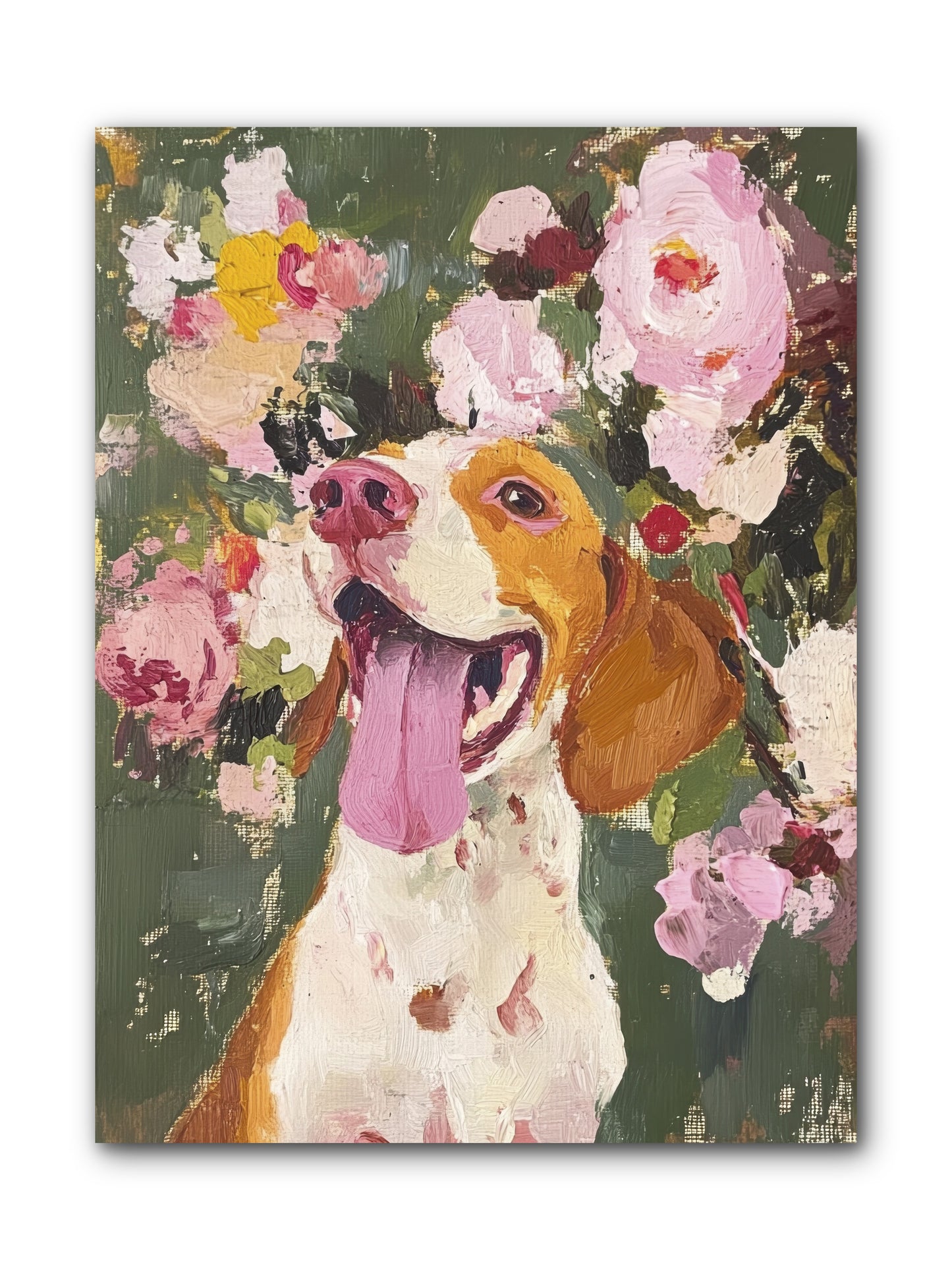 Pure Joy Embodied -- Wrapped Canvas 9x12