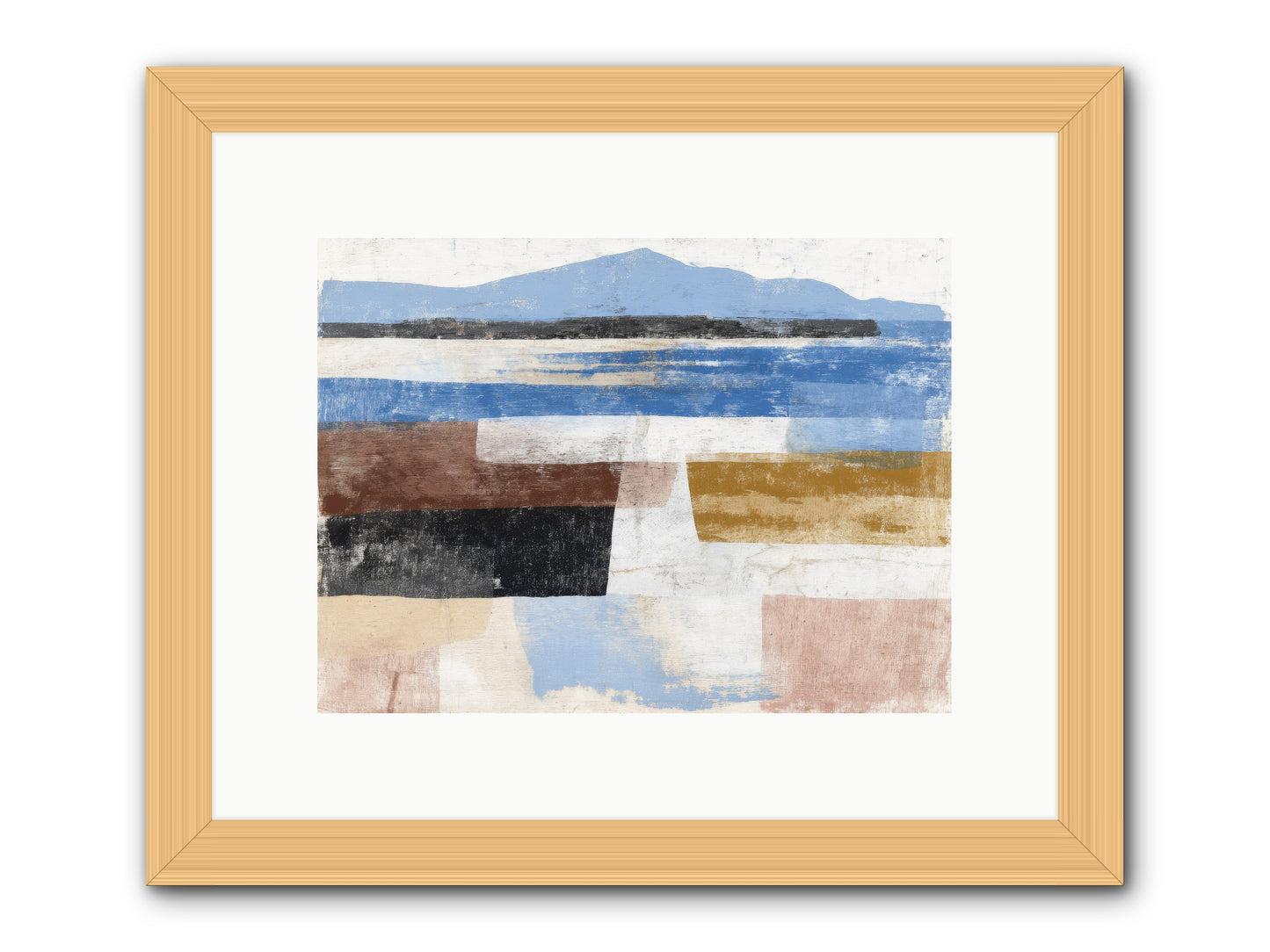 Pyralis Crest -- Framed Print - Natural 12x9