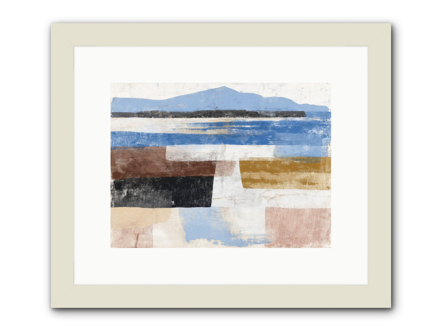 Pyralis Crest -- Framed Print - White 12x9