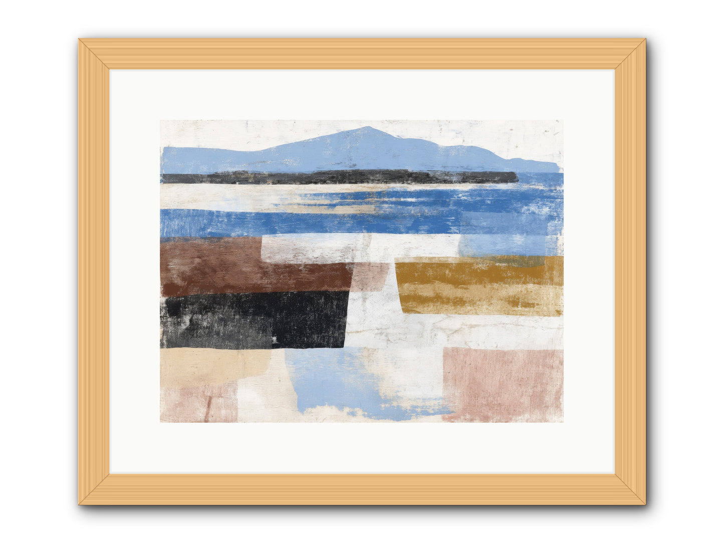 Pyralis Crest -- Framed Print - Natural 16x12