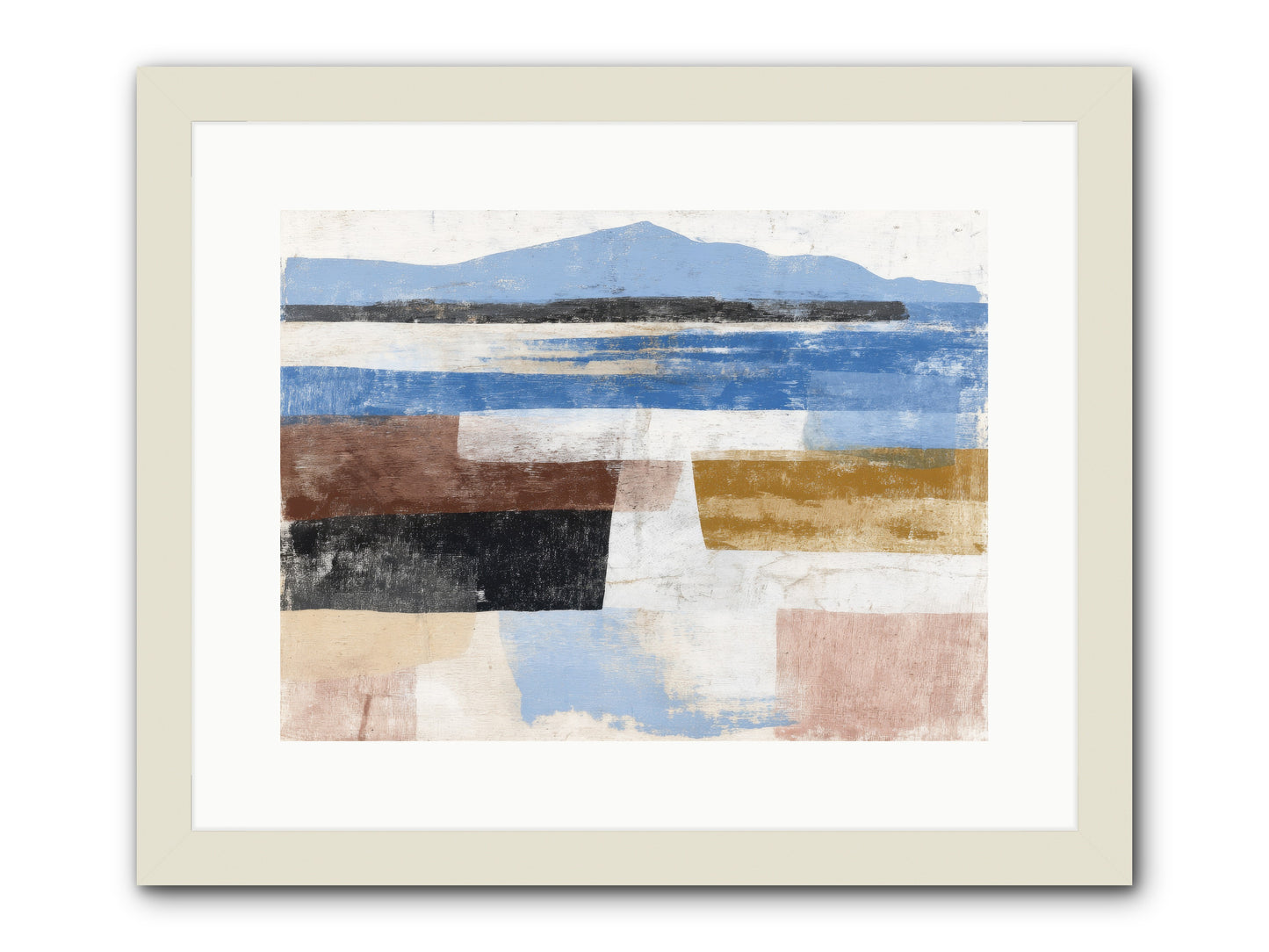 Pyralis Crest -- Framed Print - White 16x12
