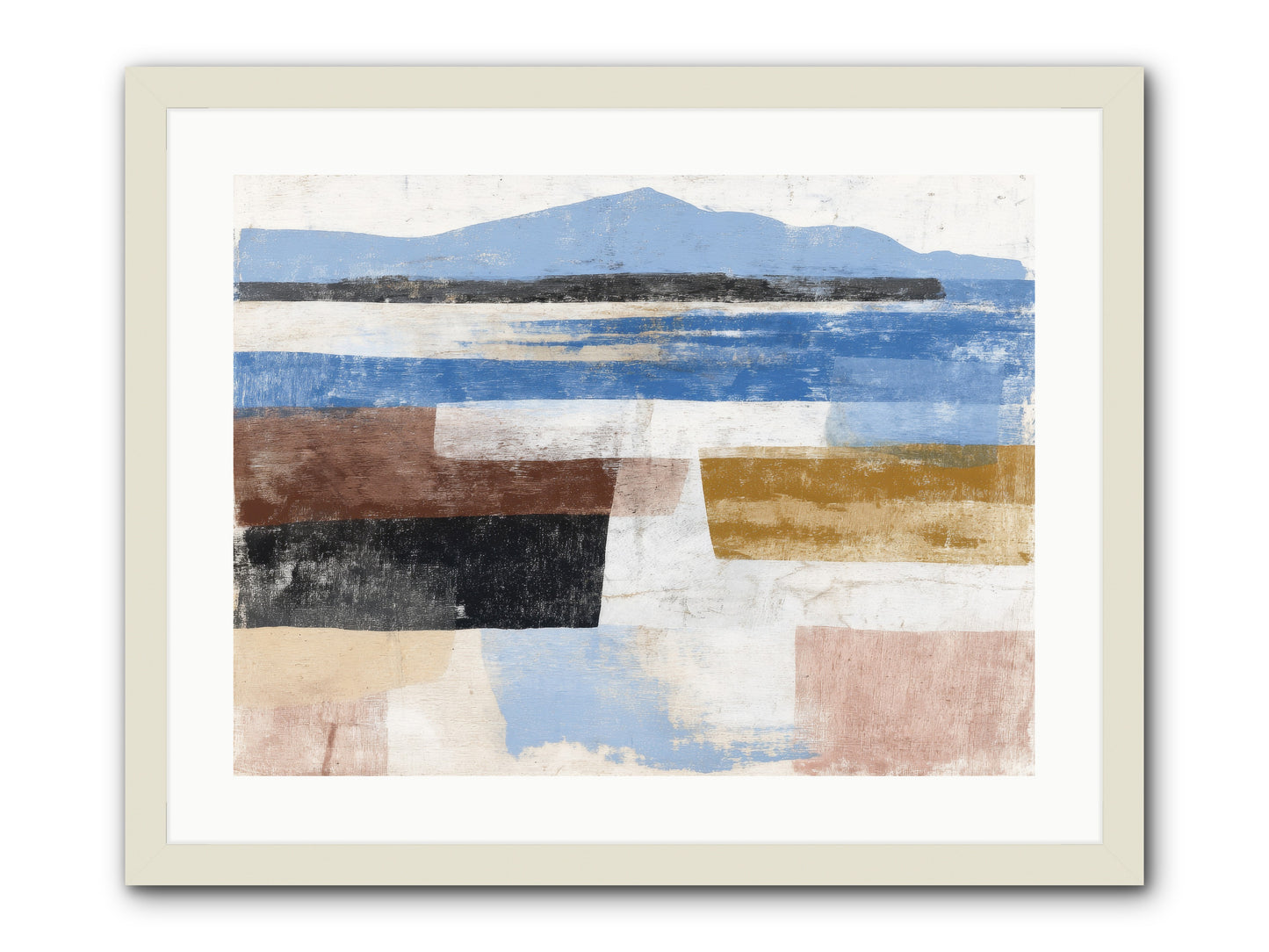 Pyralis Crest -- Framed Print - White 24x18