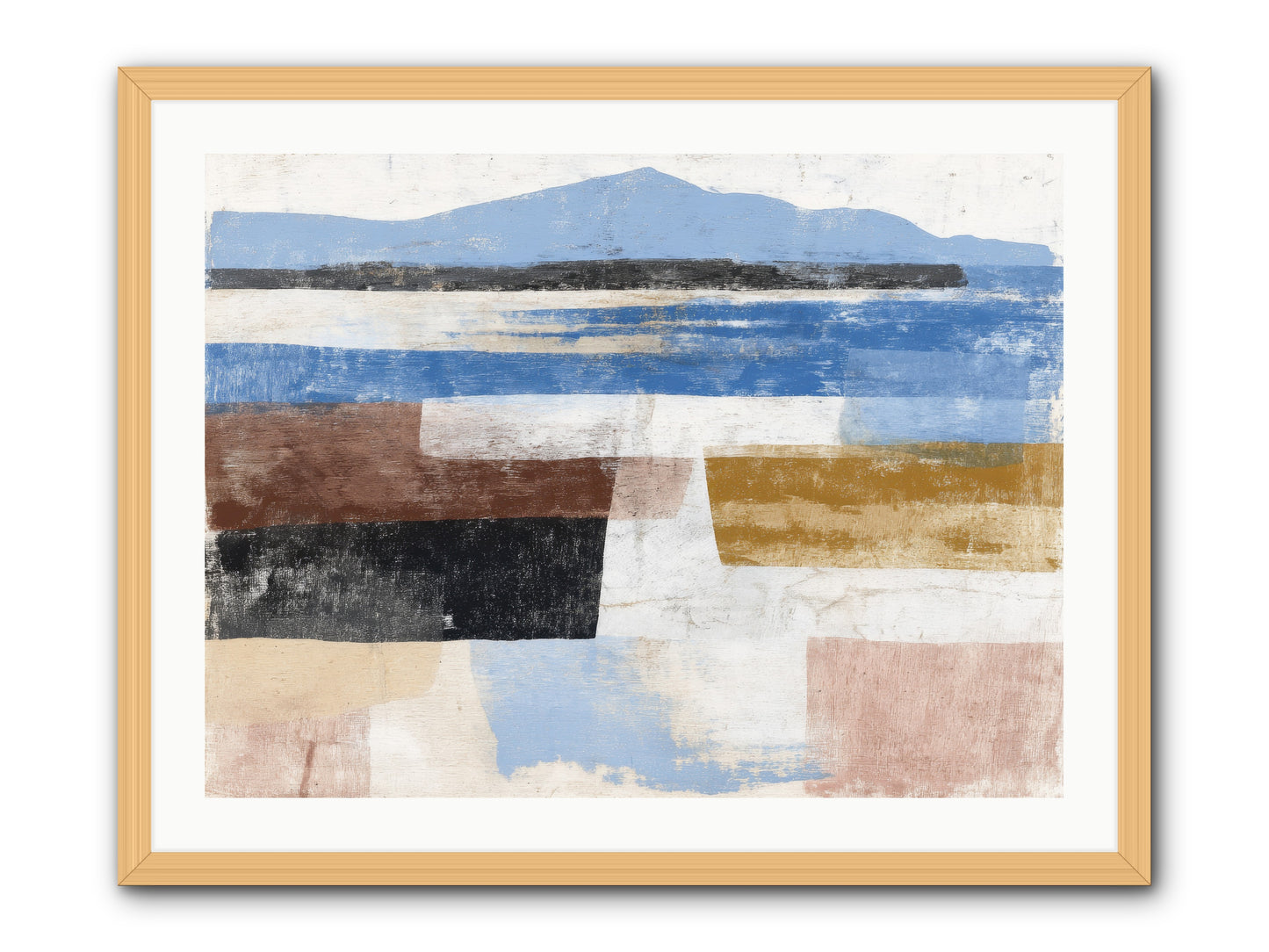 Pyralis Crest -- Framed Print - Natural 32x24