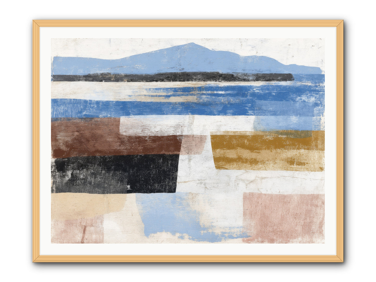 Pyralis Crest -- Framed Print - Natural 48x36