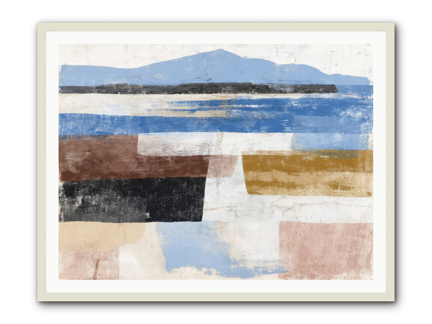 Pyralis Crest -- Framed Print - White 48x36