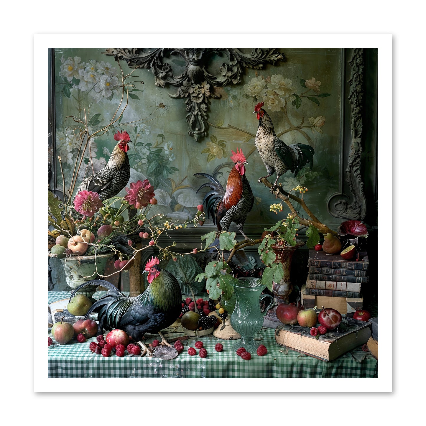 Quaint Roosts Of Reverie -- Paper Print 24x24