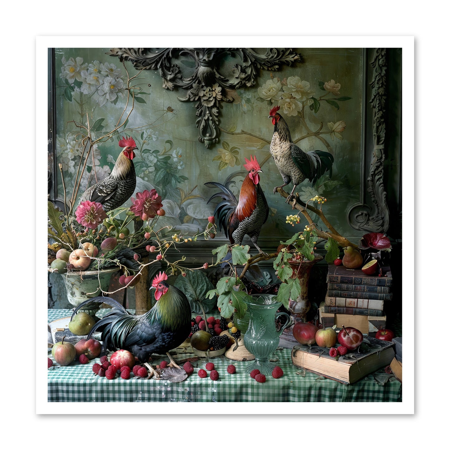 Quaint Roosts Of Reverie -- Paper Print 30x30