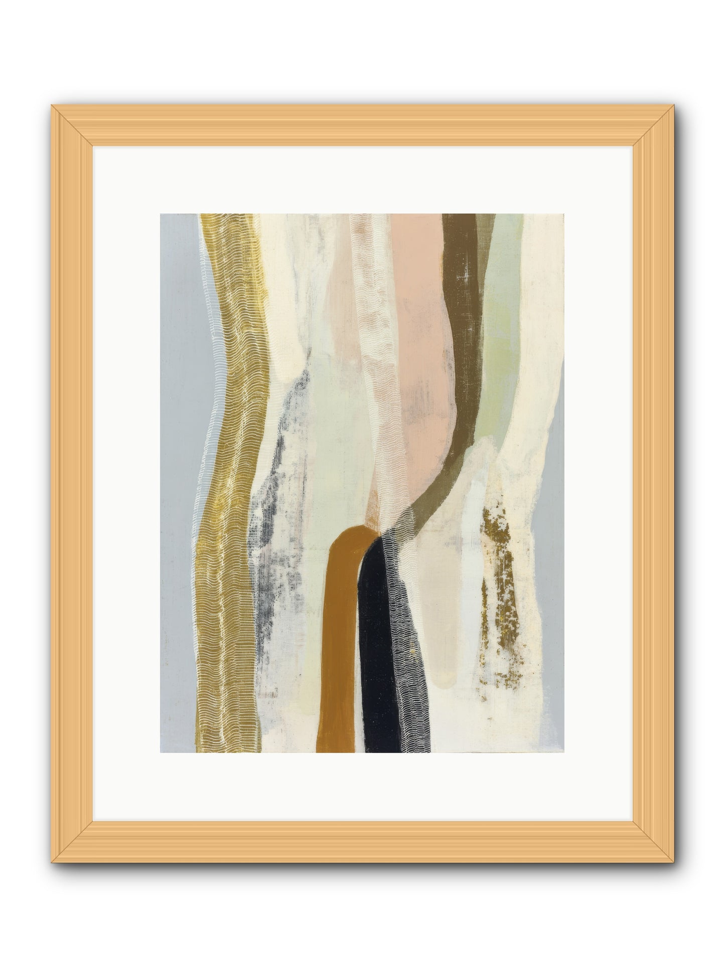 Quell -- Framed Print - Natural 12x16