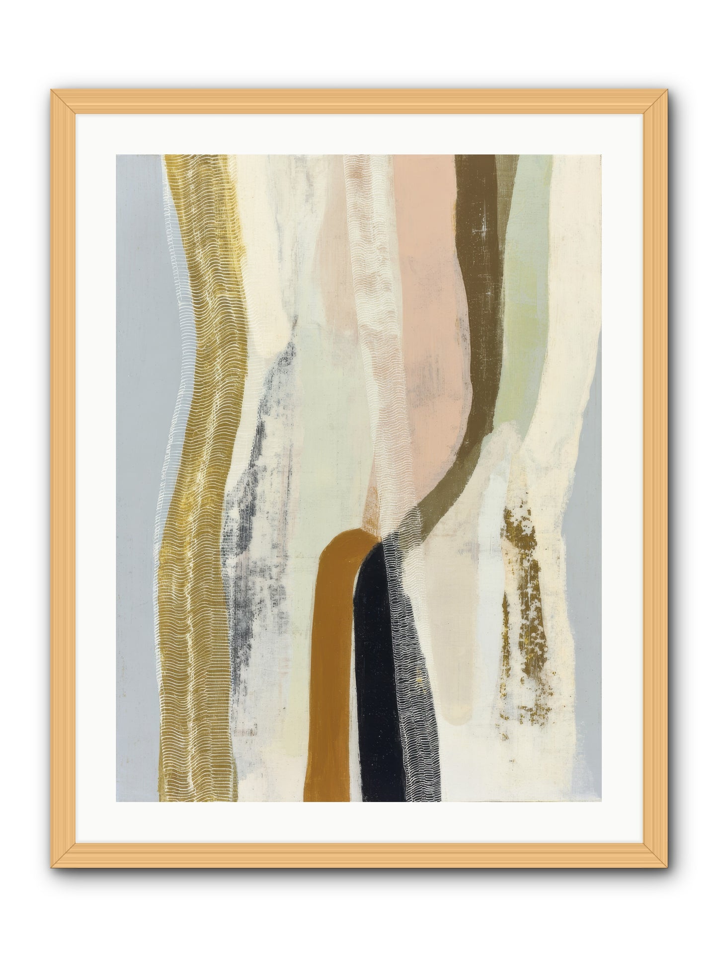 Quell -- Framed Print - Natural 24x32