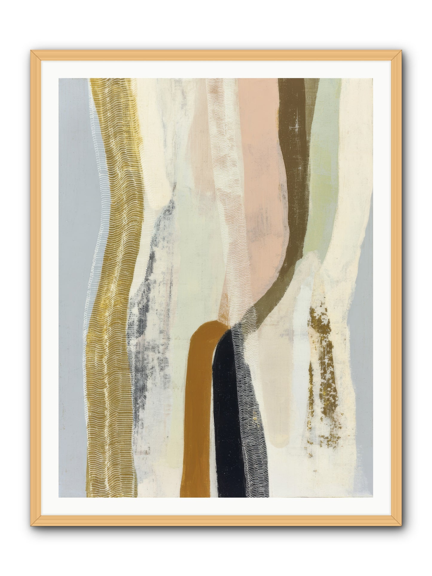 Quell -- Framed Print - Natural 36x48