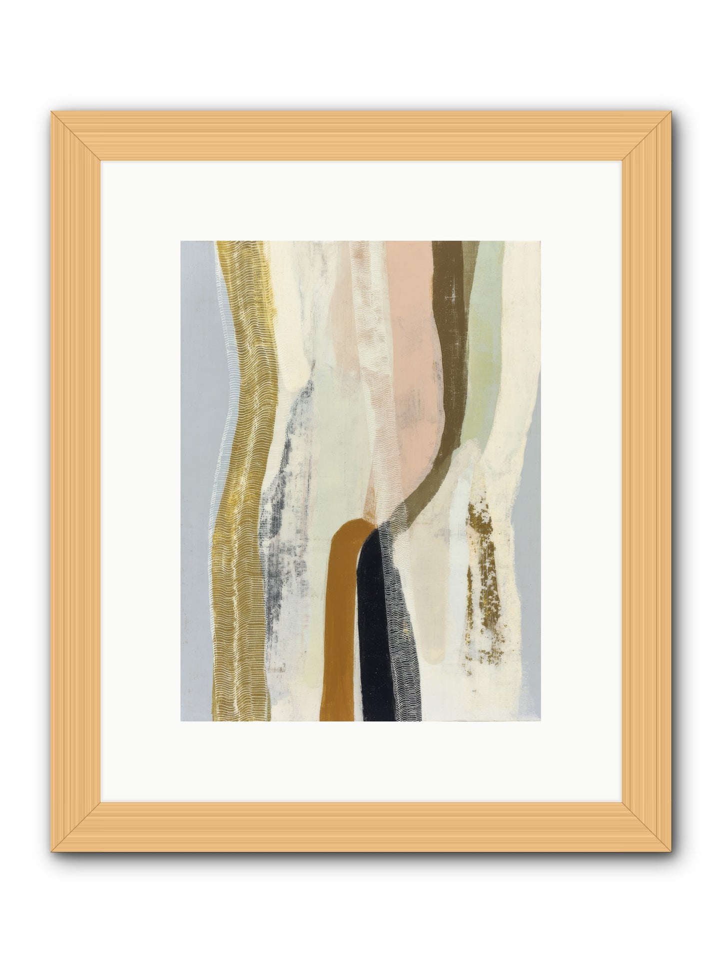 Quell -- Framed Print - Natural 9x12