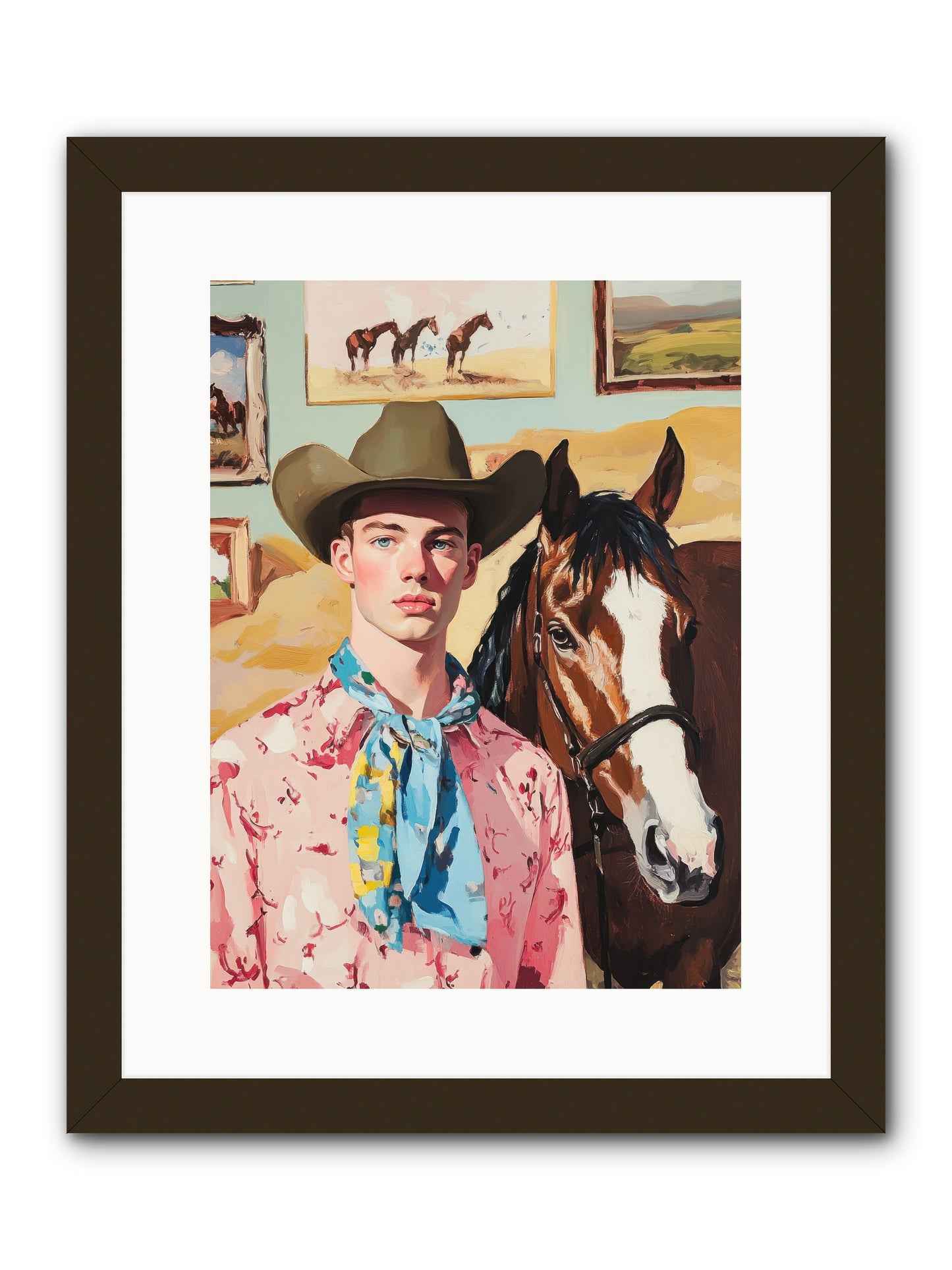 Quicksilver Fable -- Framed Print - Black 12x16