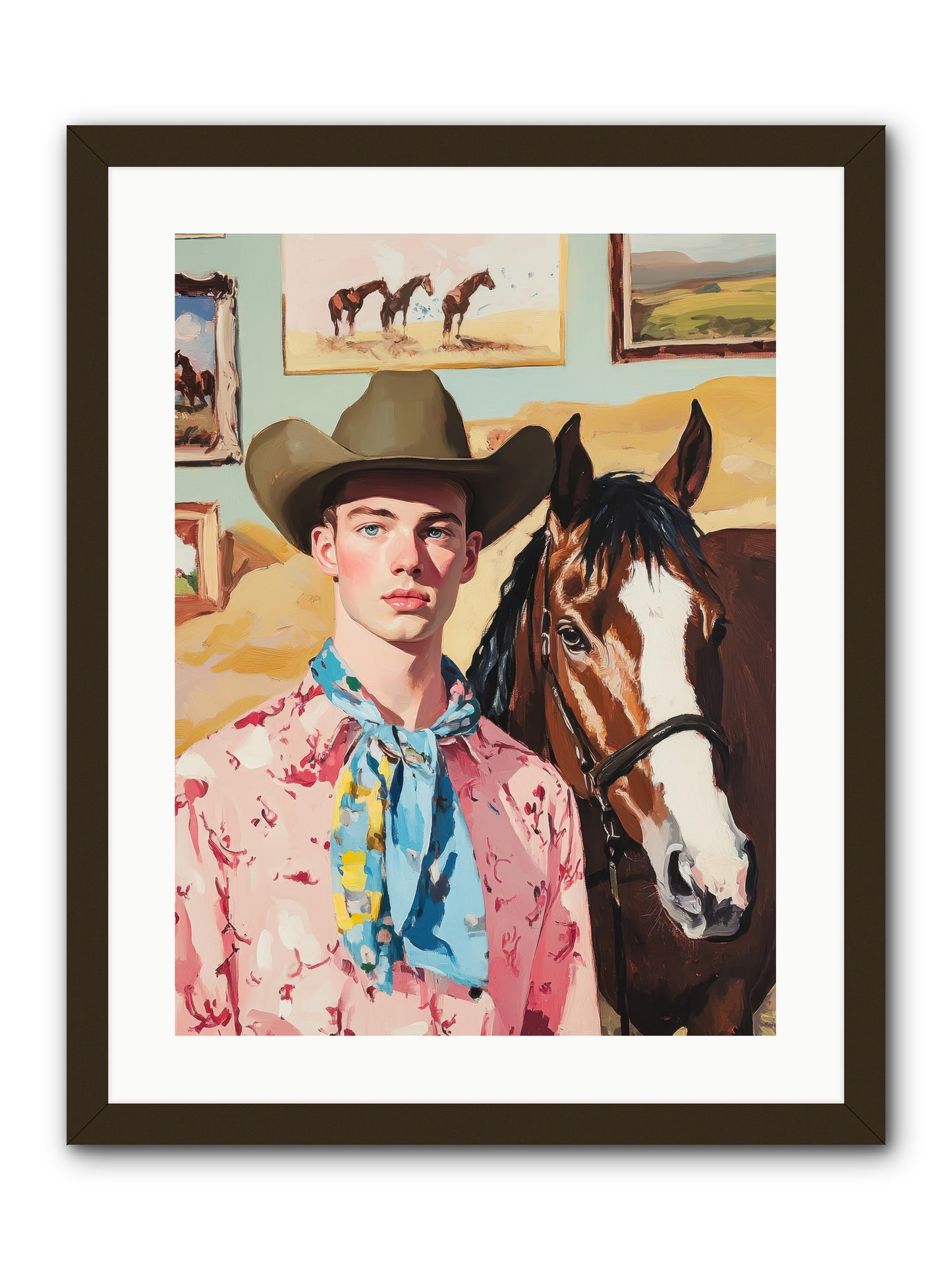Quicksilver Fable -- Framed Print - Black 18x24