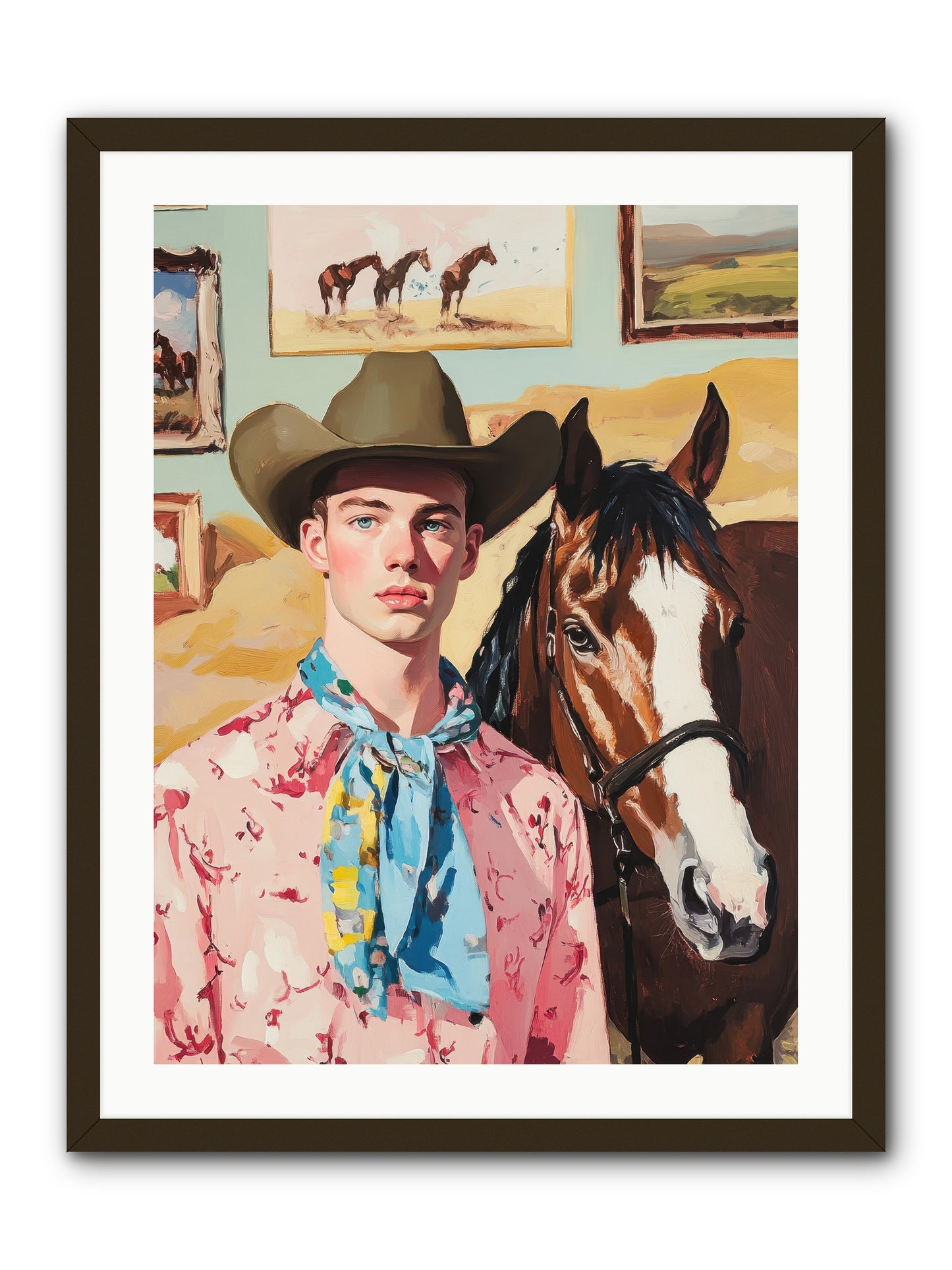 Quicksilver Fable -- Framed Print - Black 24x32