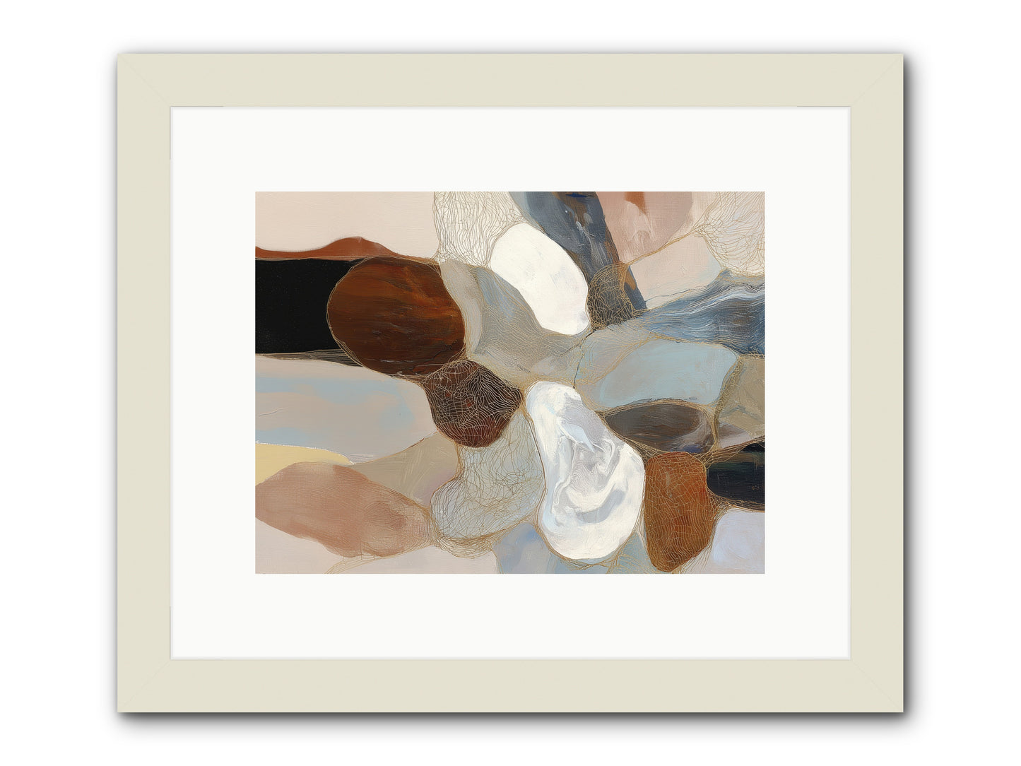 Quiescent -- Framed Print - White 12x9