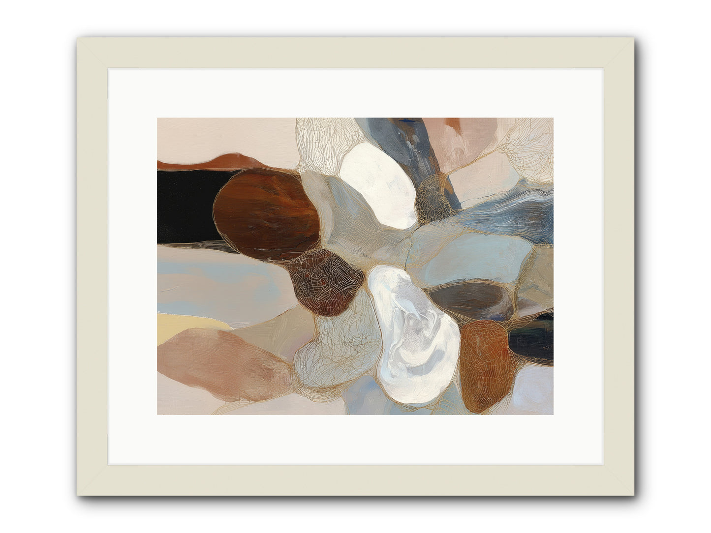 Quiescent -- Framed Print - White 16x12