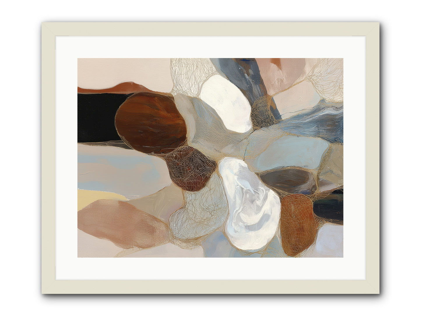 Quiescent -- Framed Print - White 24x18
