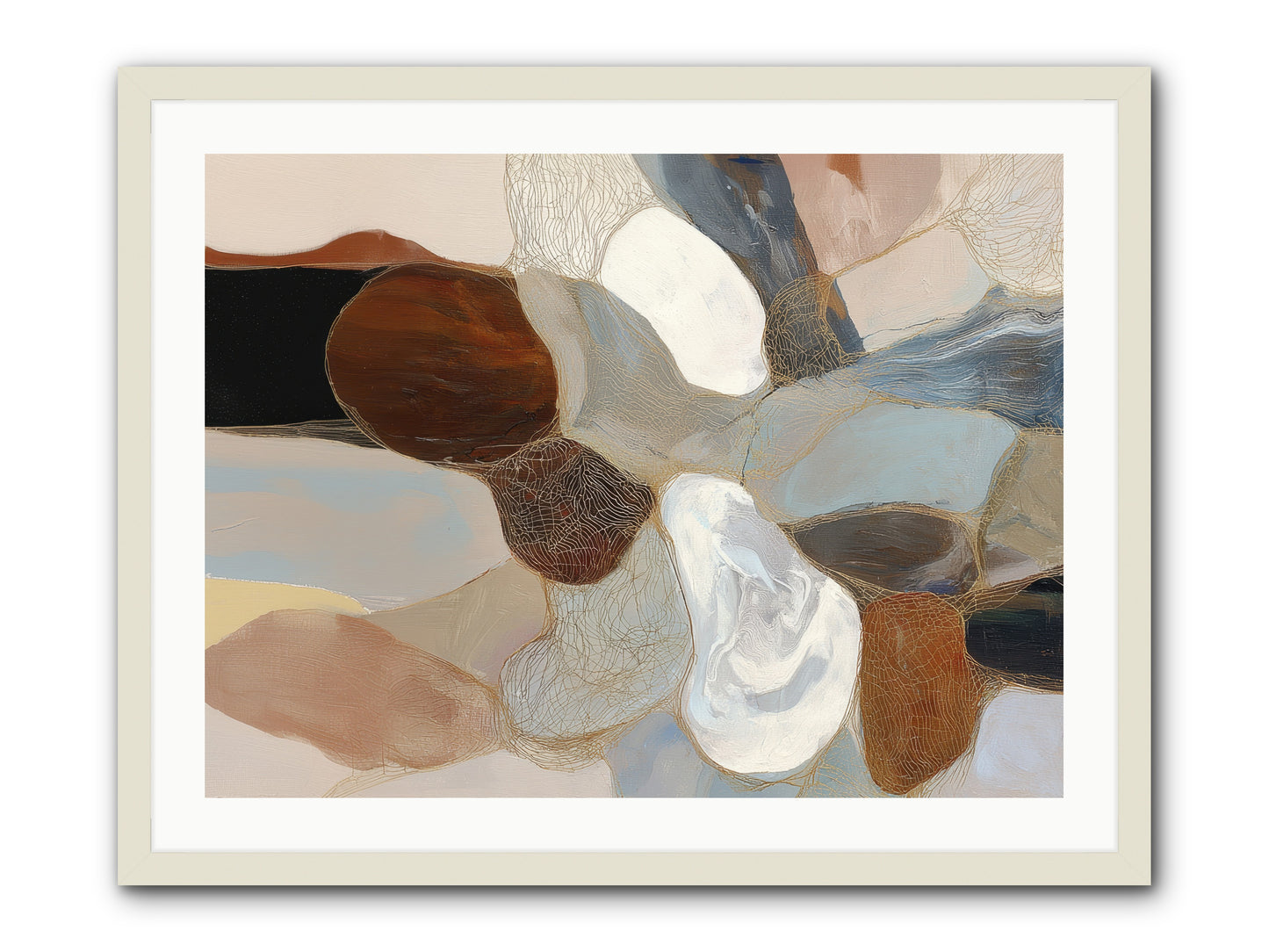 Quiescent -- Framed Print - White 32x24