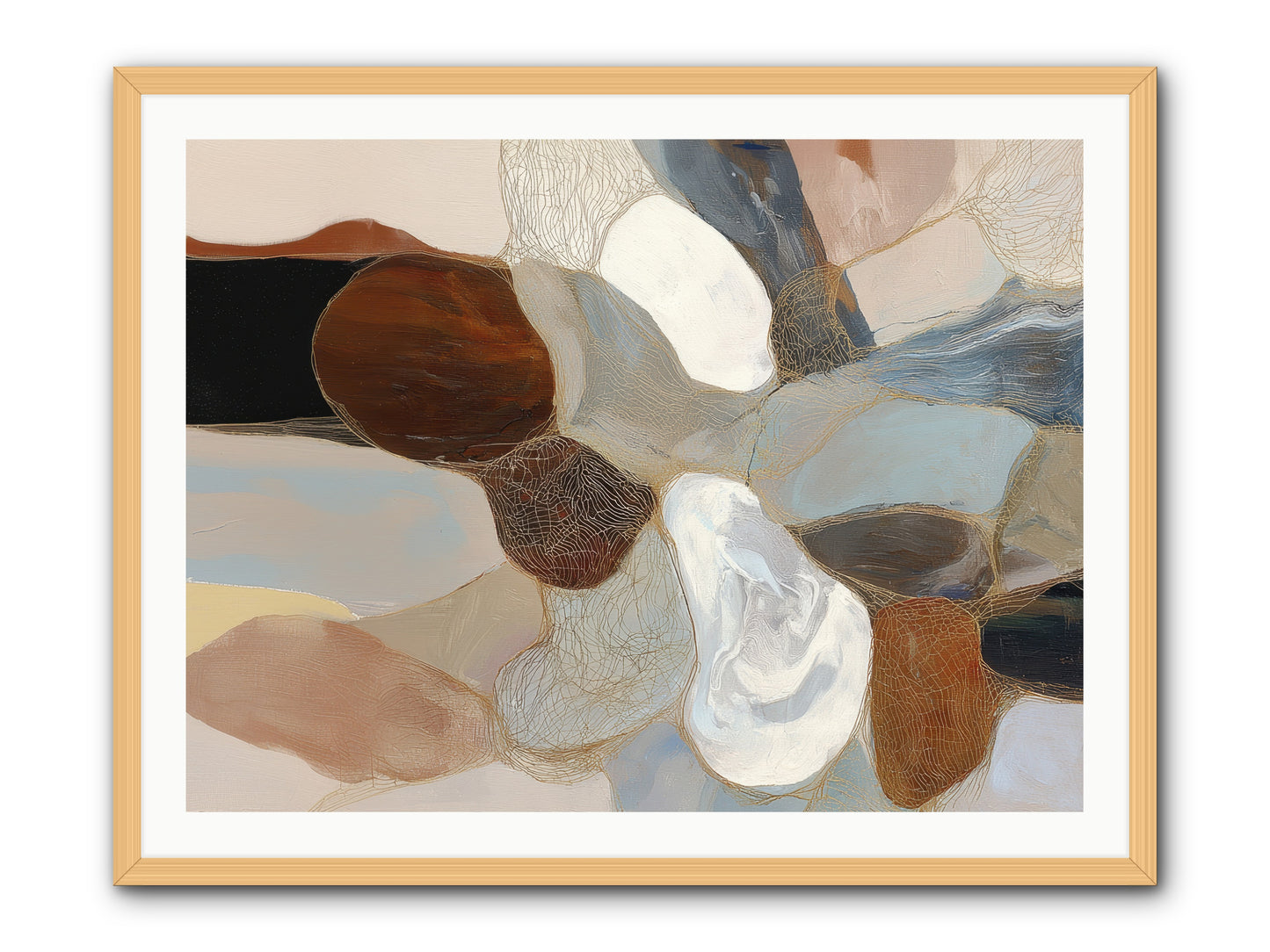 Quiescent -- Framed Print - Natural 40x30