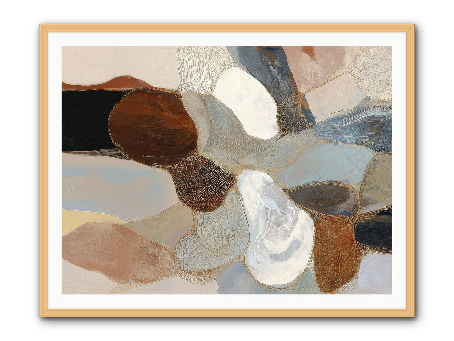 Quiescent -- Framed Print - Natural 48x36