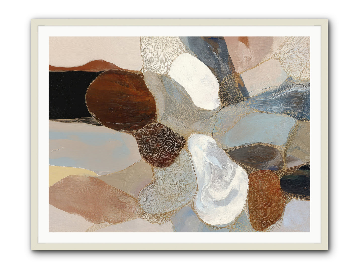 Quiescent -- Framed Print - White 48x36